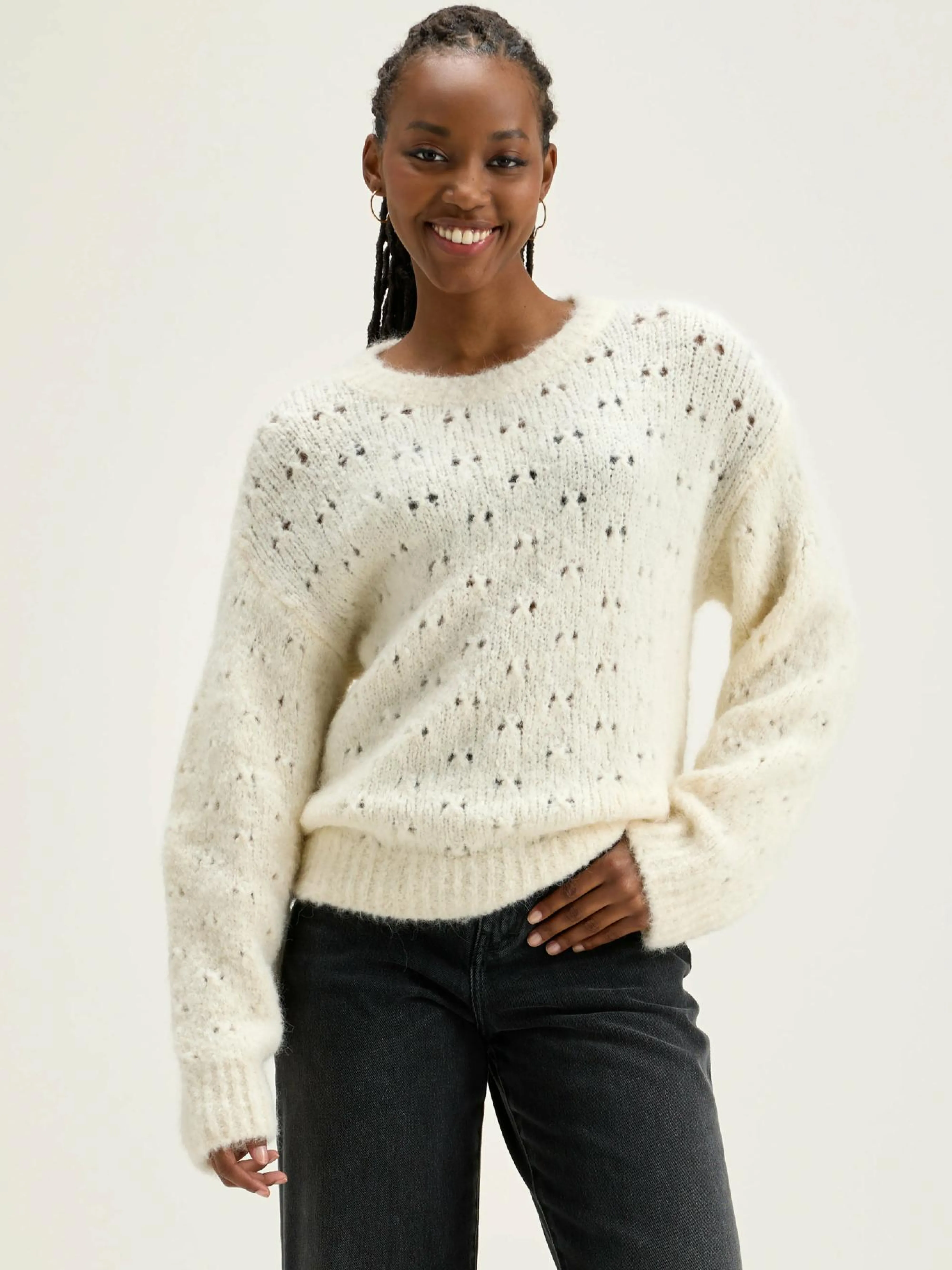 Store Bellerose Abot Klassieke Trui