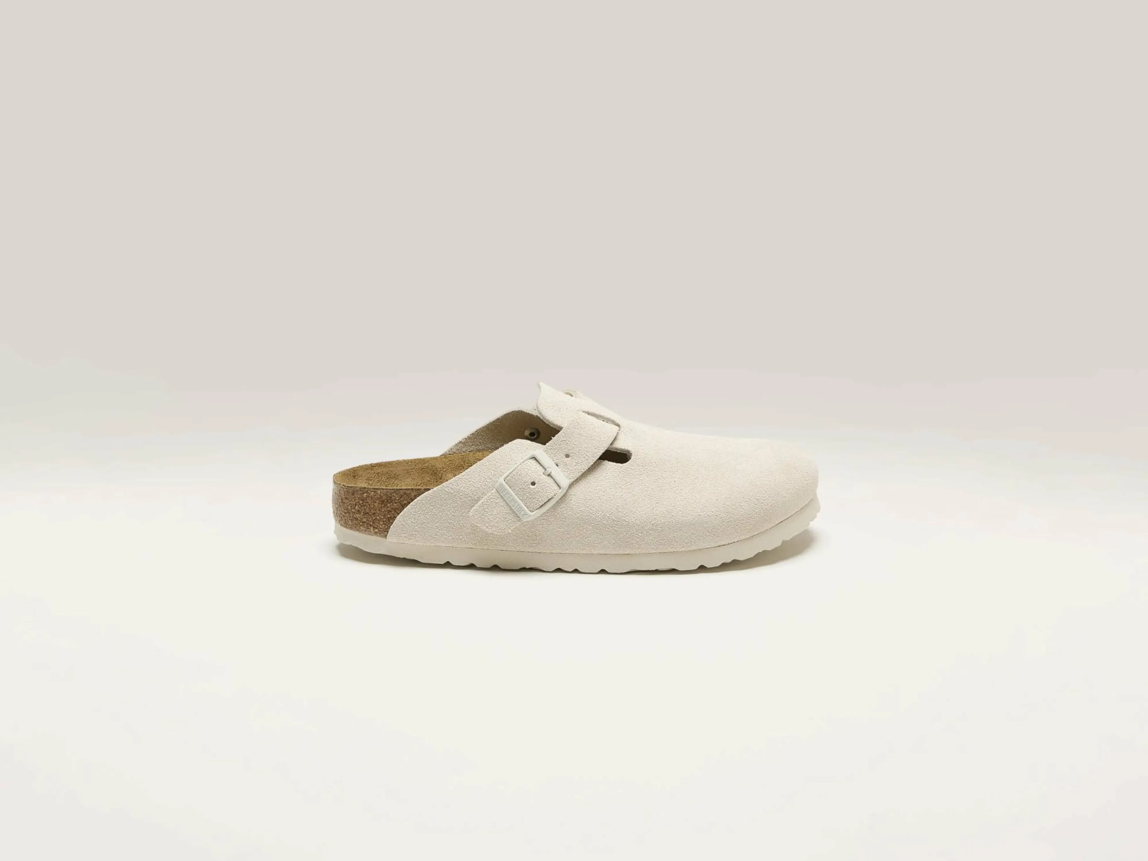 Hot Birkenstock Boston Suede Leder Voor Vrouwen