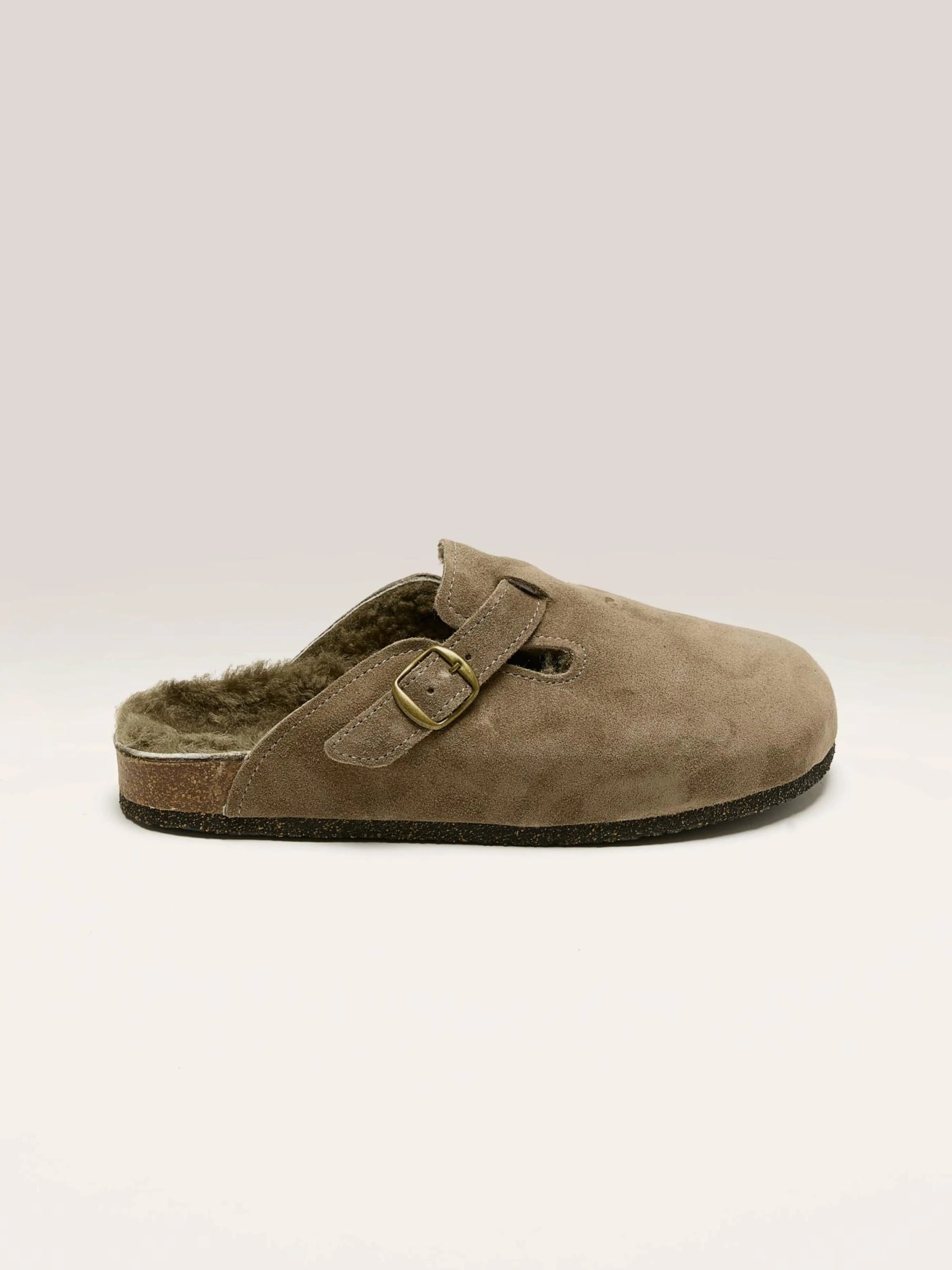 Sale Bosabo Taupe Velours Klompen