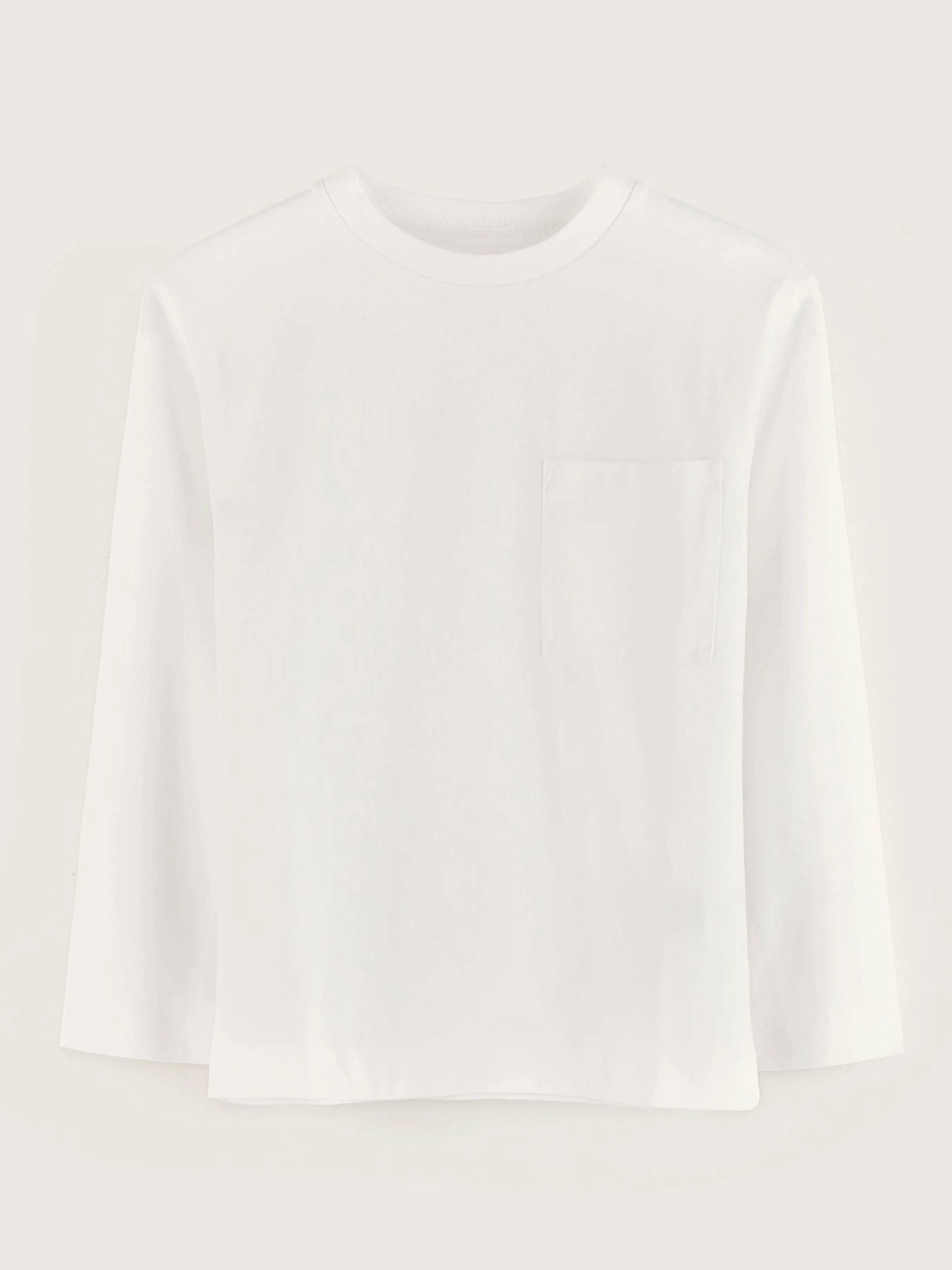 Hot Bellerose Camo Lange Mouwen T-shirt White