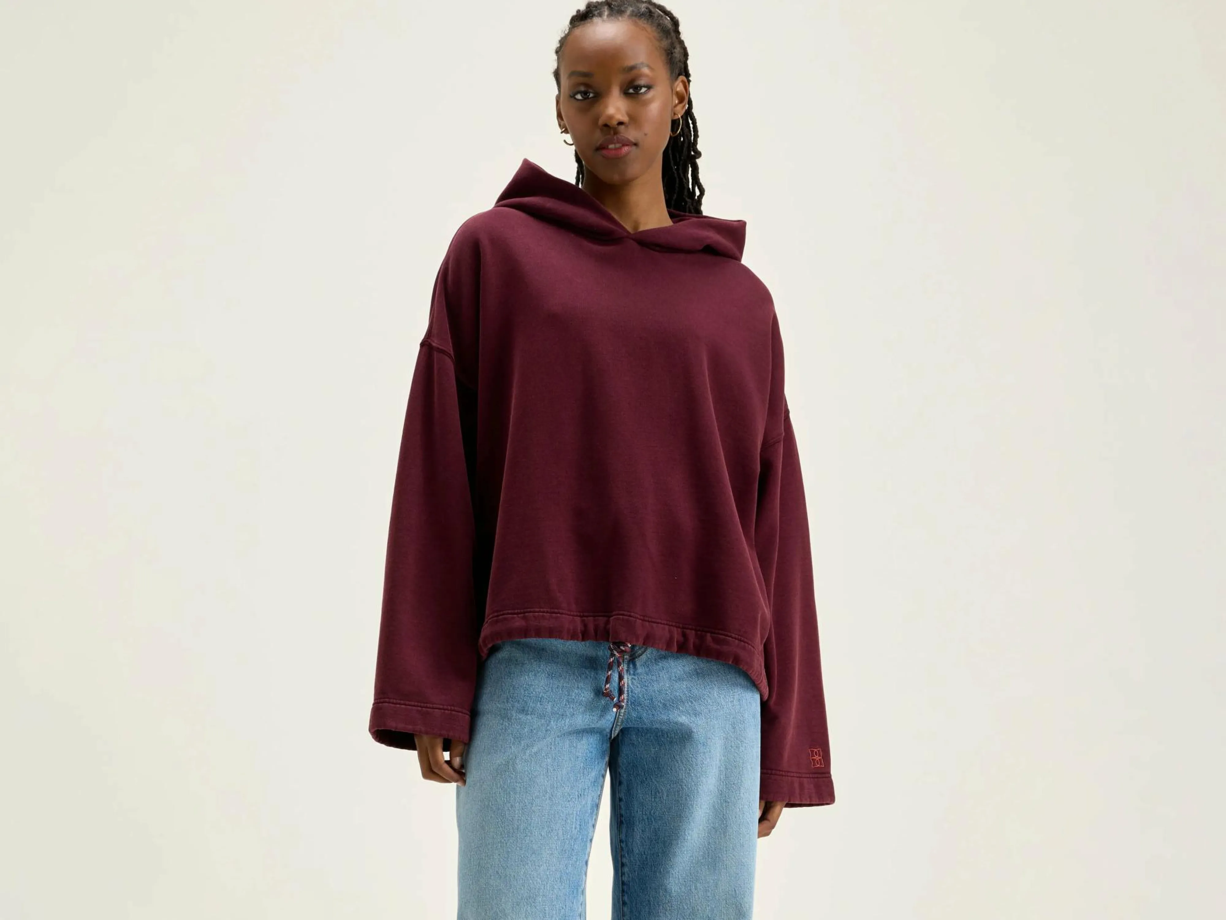 Cheap Bellerose Cate Hoodie Wine