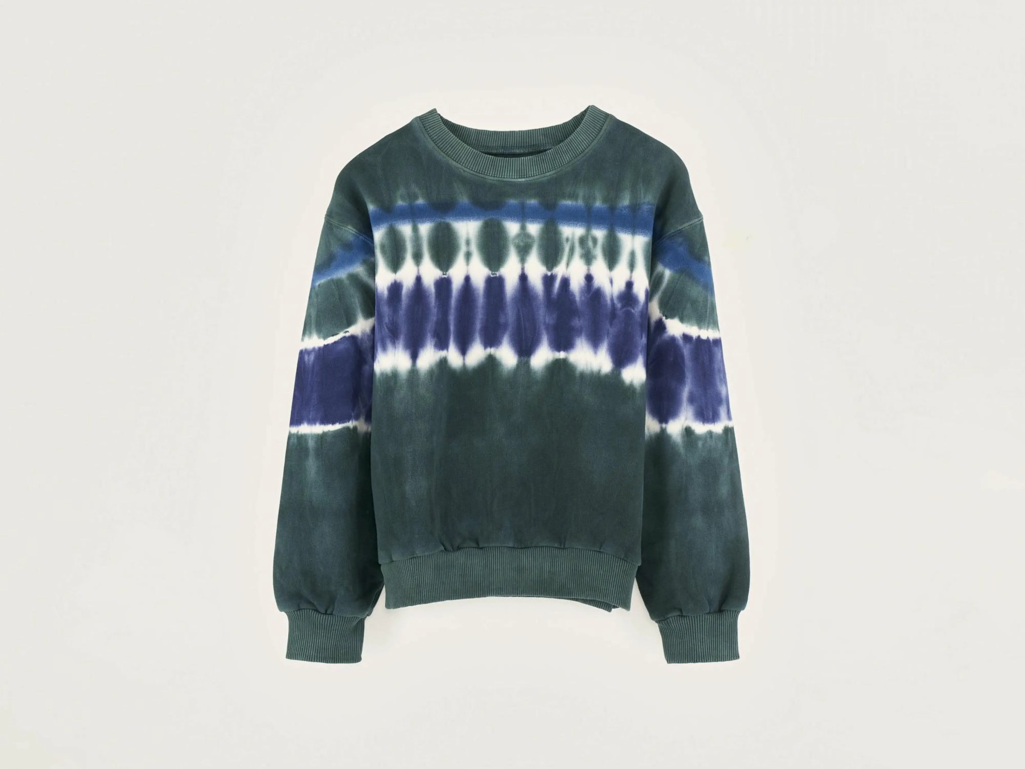 Fashion Bellerose Chami Ronde Hals Sweatshirt Alpine / Myosotis