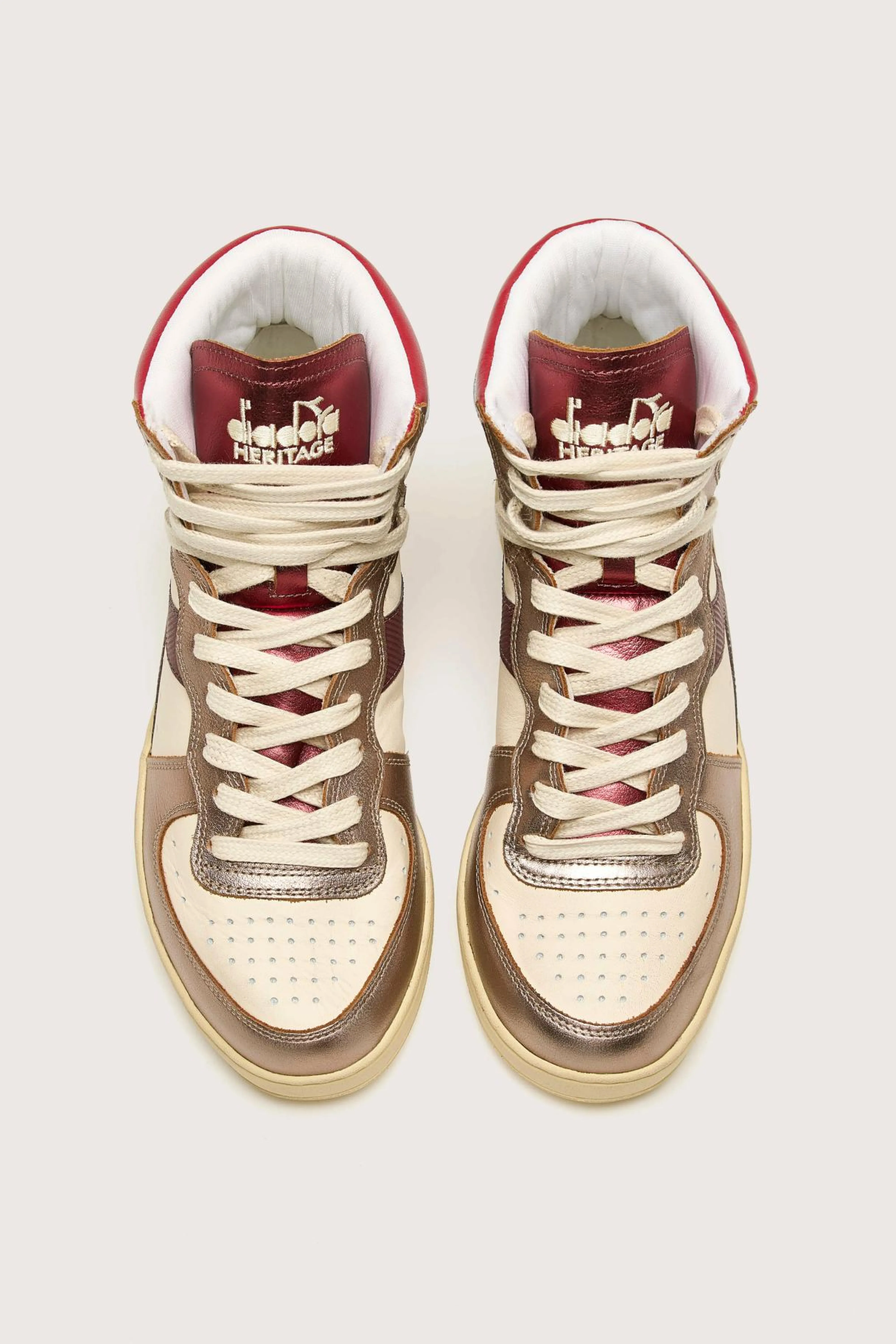 Cheap Diadora Mi Basket Metal Mix Used Voor Vrouwen