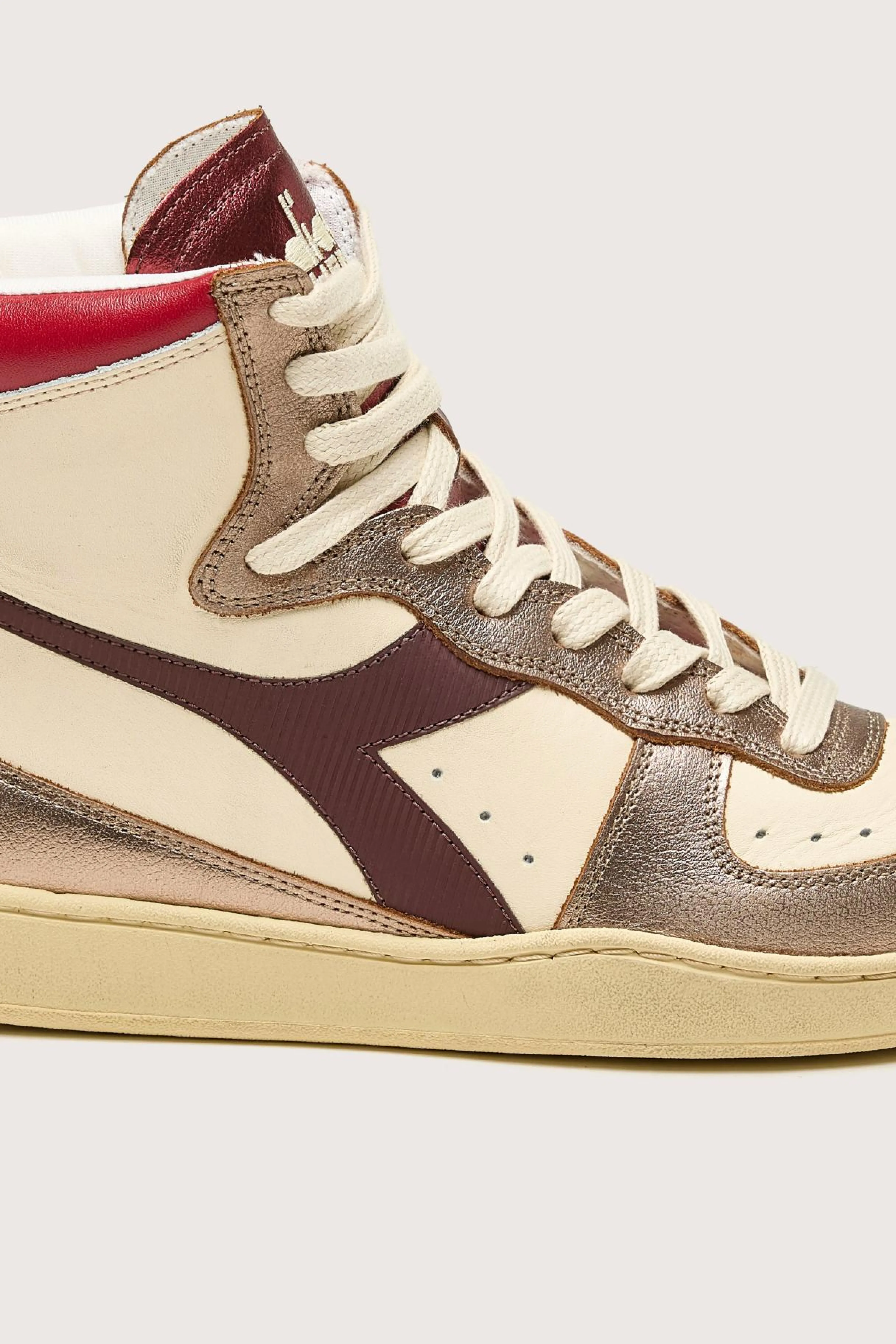 Cheap Diadora Mi Basket Metal Mix Used Voor Vrouwen