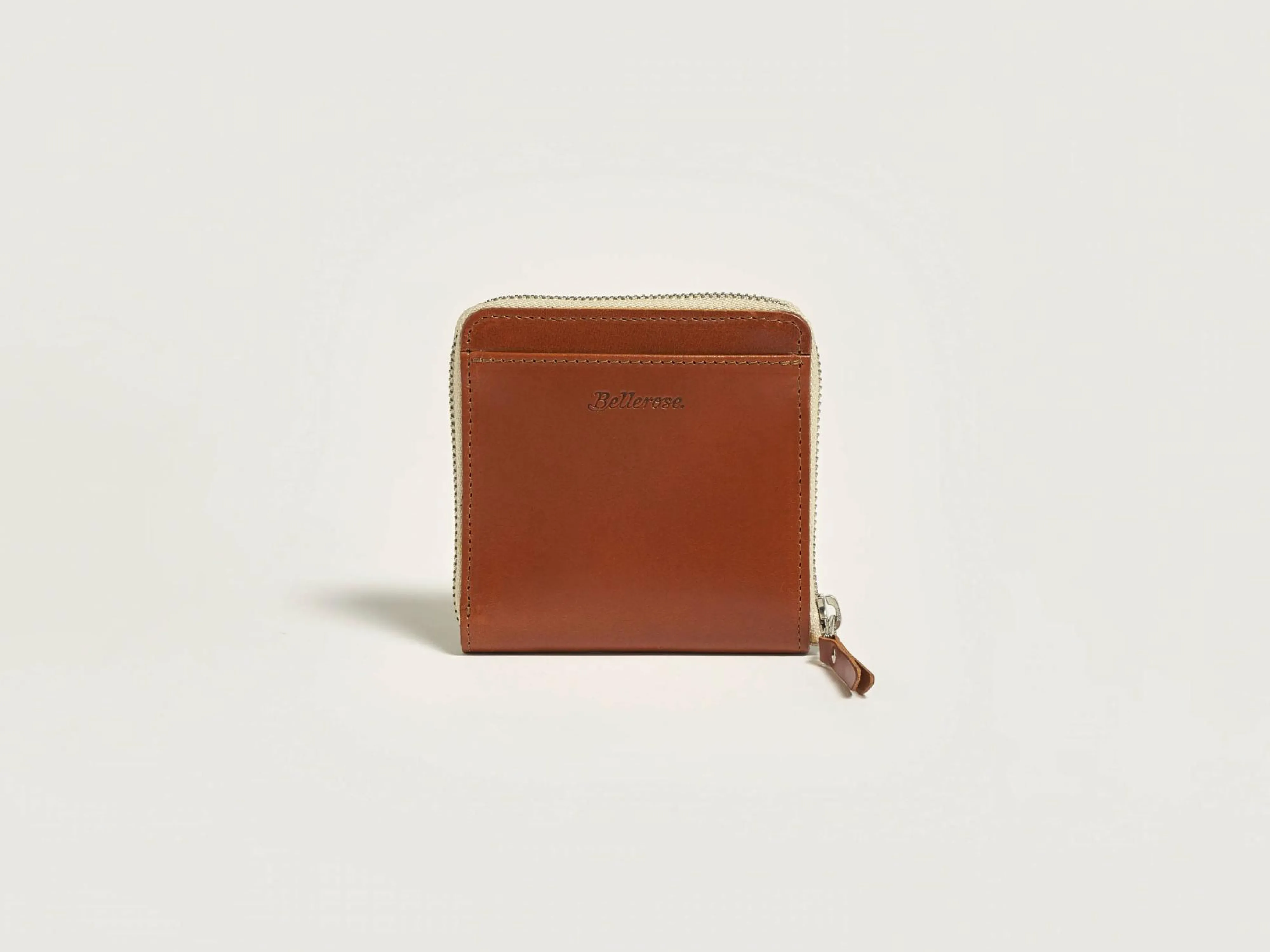 Shop Bellerose Dolhar Portemonnee Met Rits Cognac