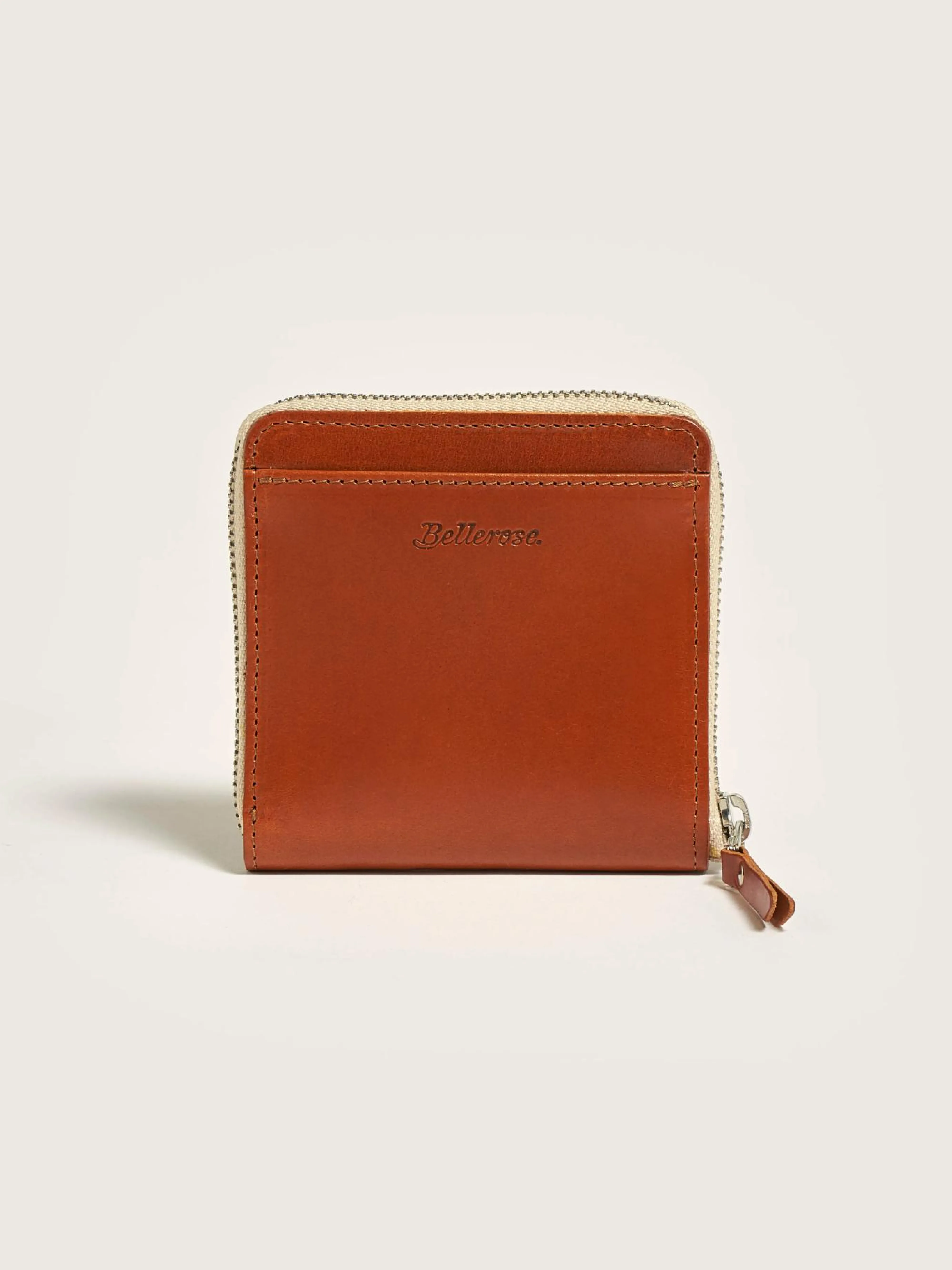 Shop Bellerose Dolhar Portemonnee Met Rits Cognac