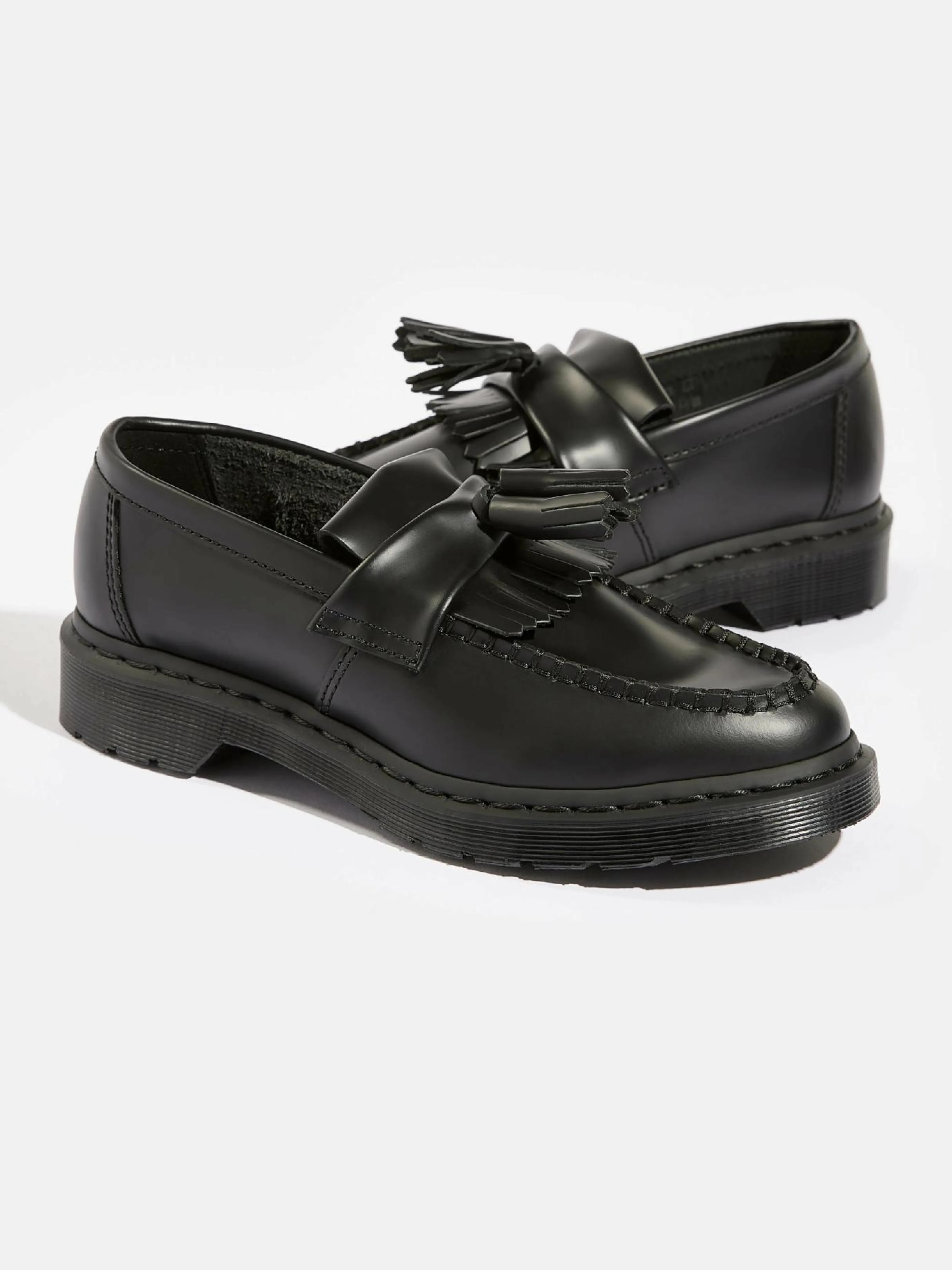 Shop Dr martens DR. MARTENS Adrian Mono Glad Leren Instappers Voor Vrouwen