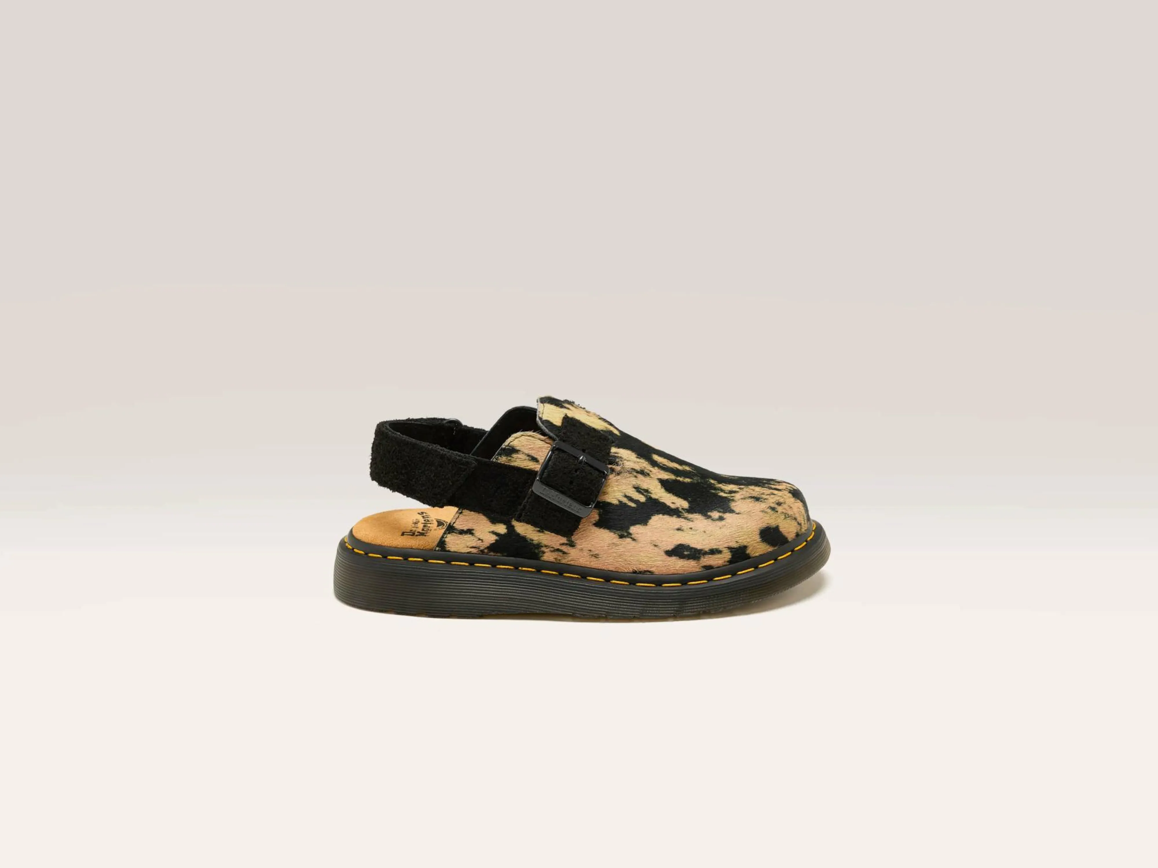 Best Dr martens DR. MARTENS Jorge Ii Contrast Hair-On Mules For Women