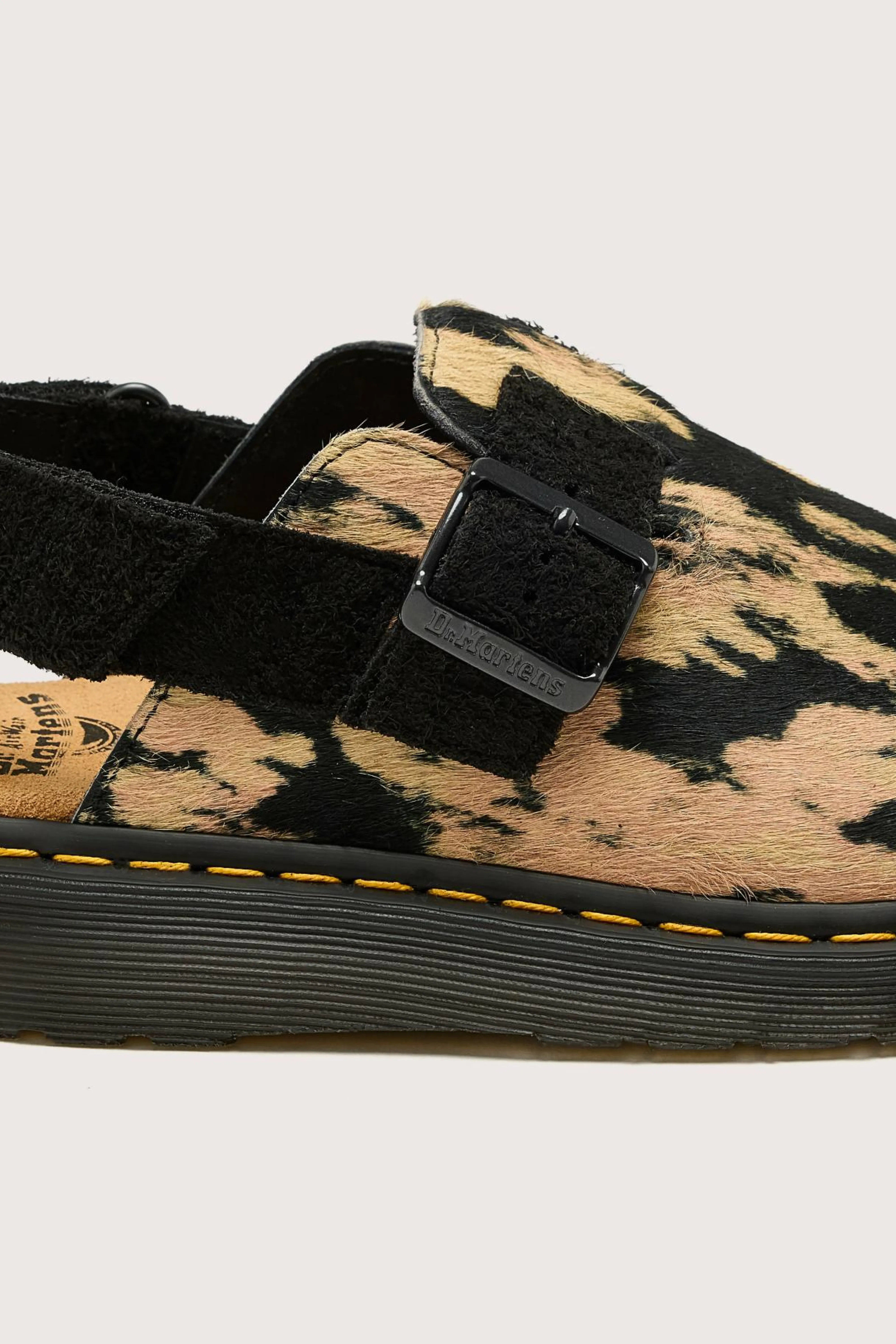 Best Dr martens DR. MARTENS Jorge Ii Contrast Hair-On Mules For Women