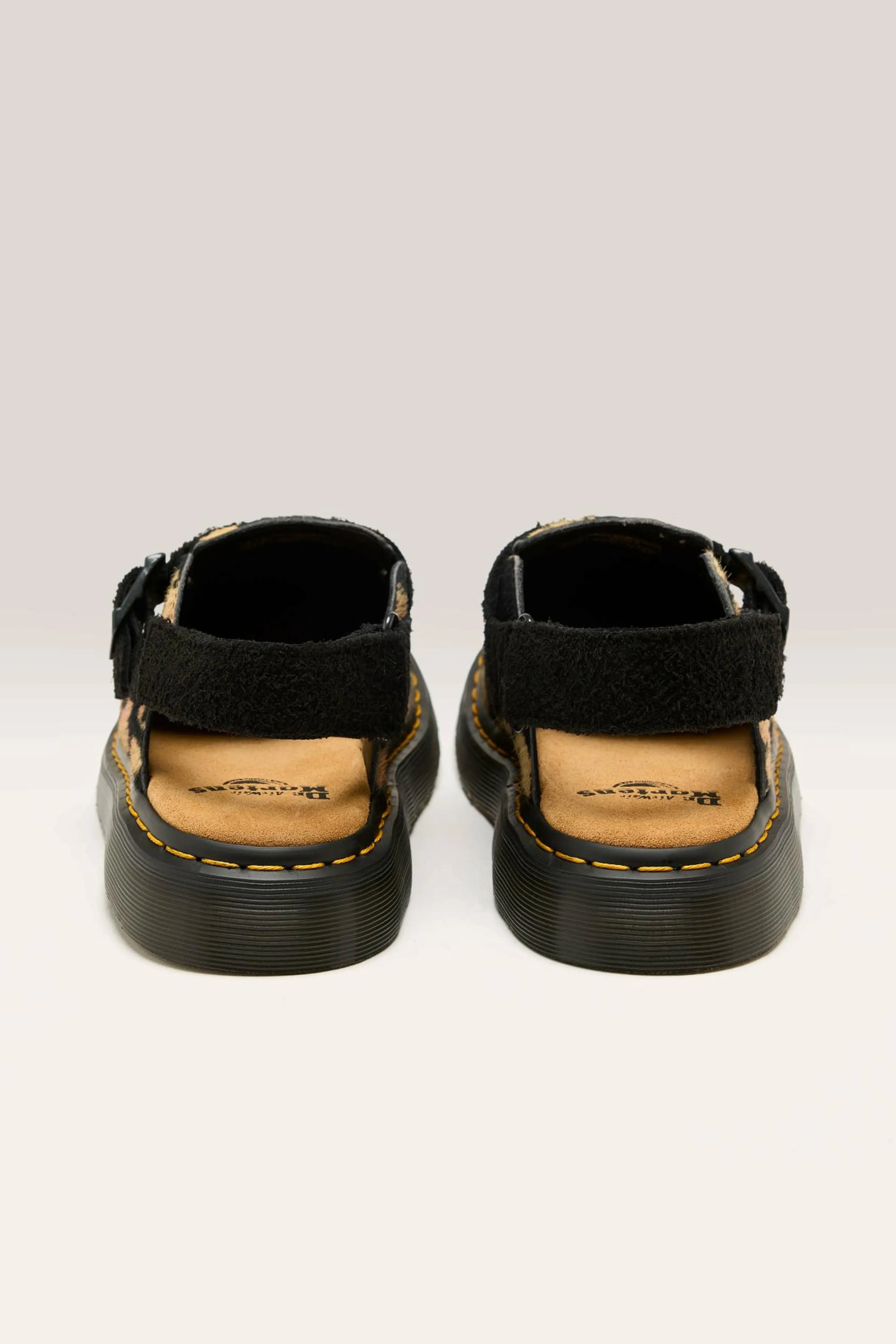 Best Dr martens DR. MARTENS Jorge Ii Contrast Hair-On Mules For Women