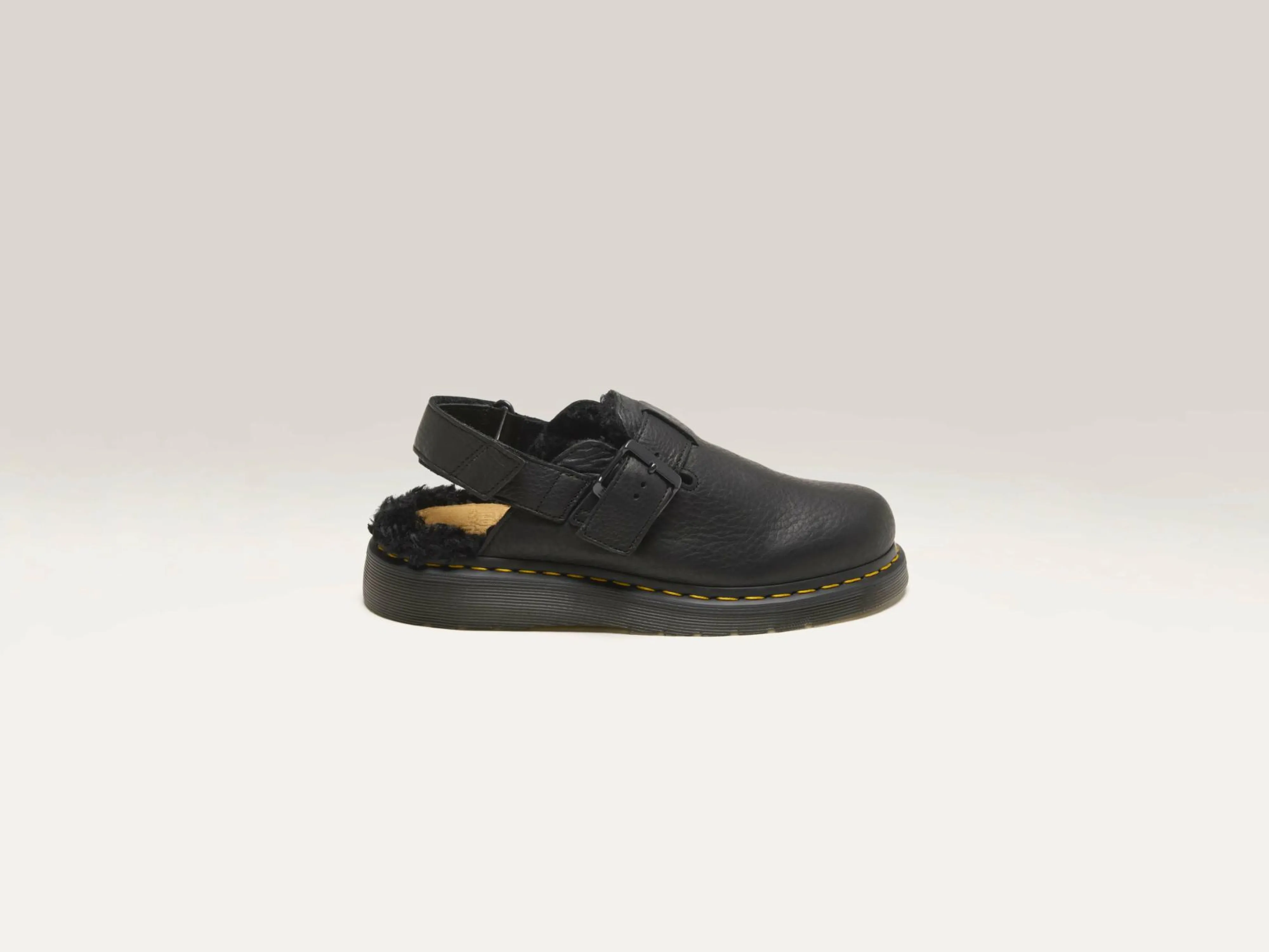 Best Dr martens DR. MARTENS Jorge II Muiltjes Met Imitatiebont Voering Voor Vrouwen