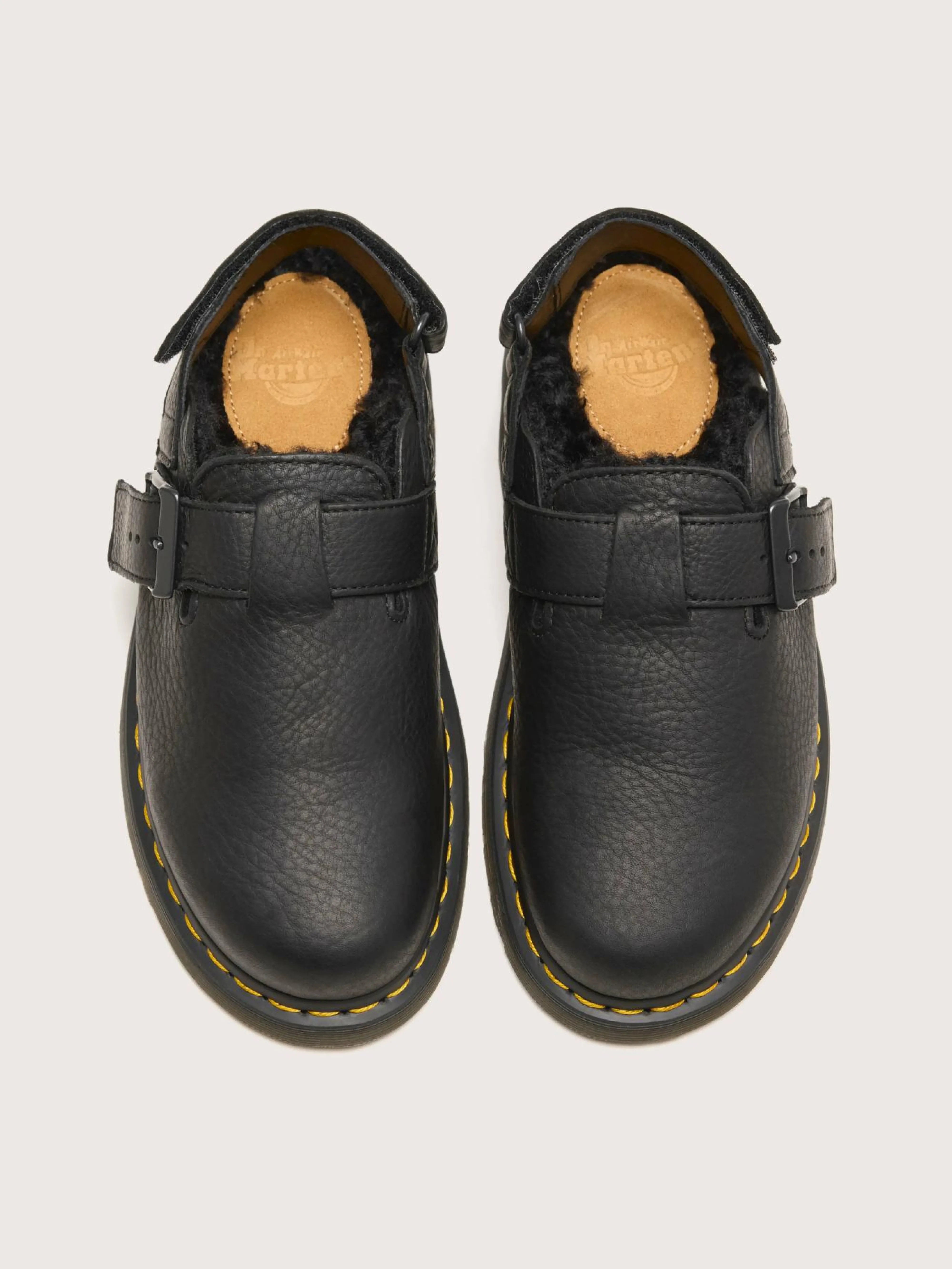 Best Dr martens DR. MARTENS Jorge II Muiltjes Met Imitatiebont Voering Voor Vrouwen