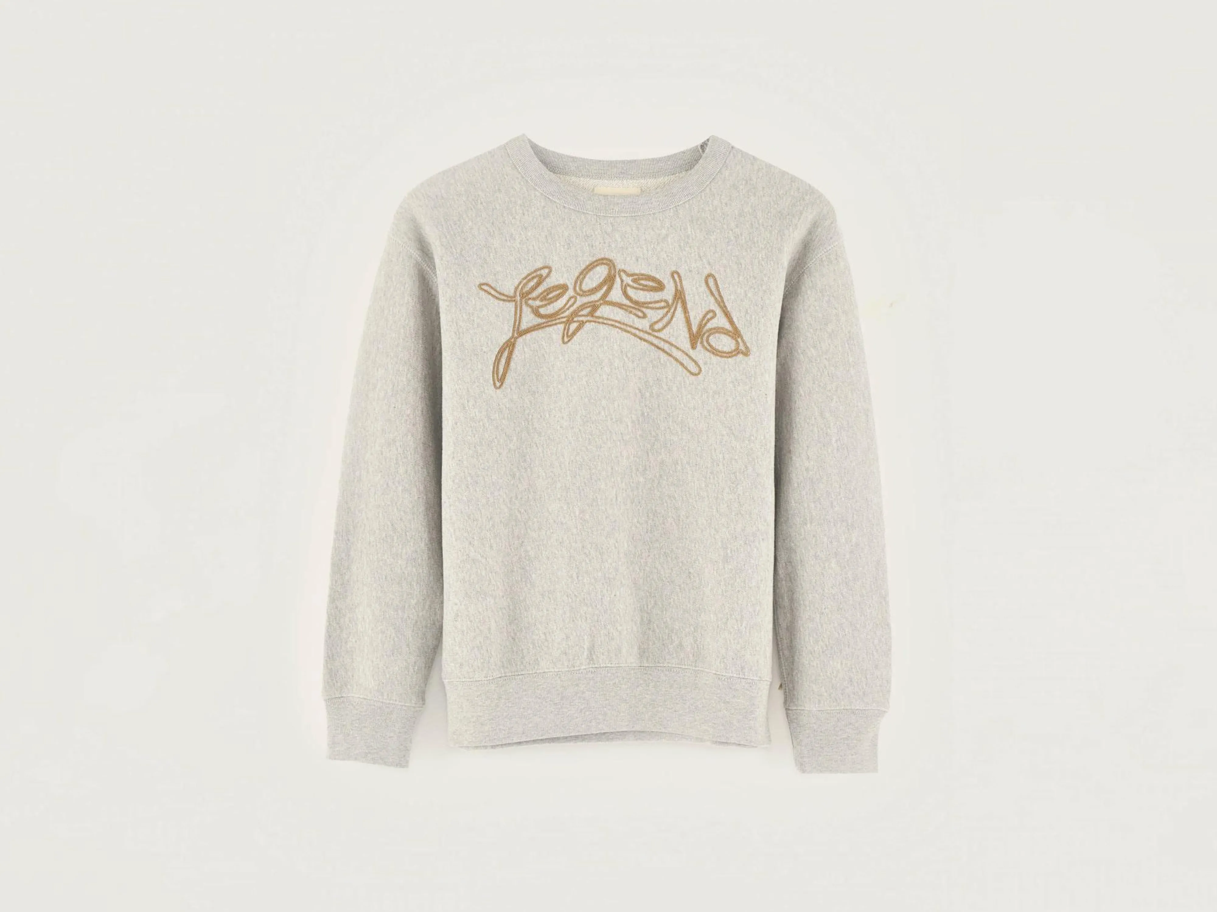 Discount Bellerose Fago Ronde Hals Sweatshirt Heather grey