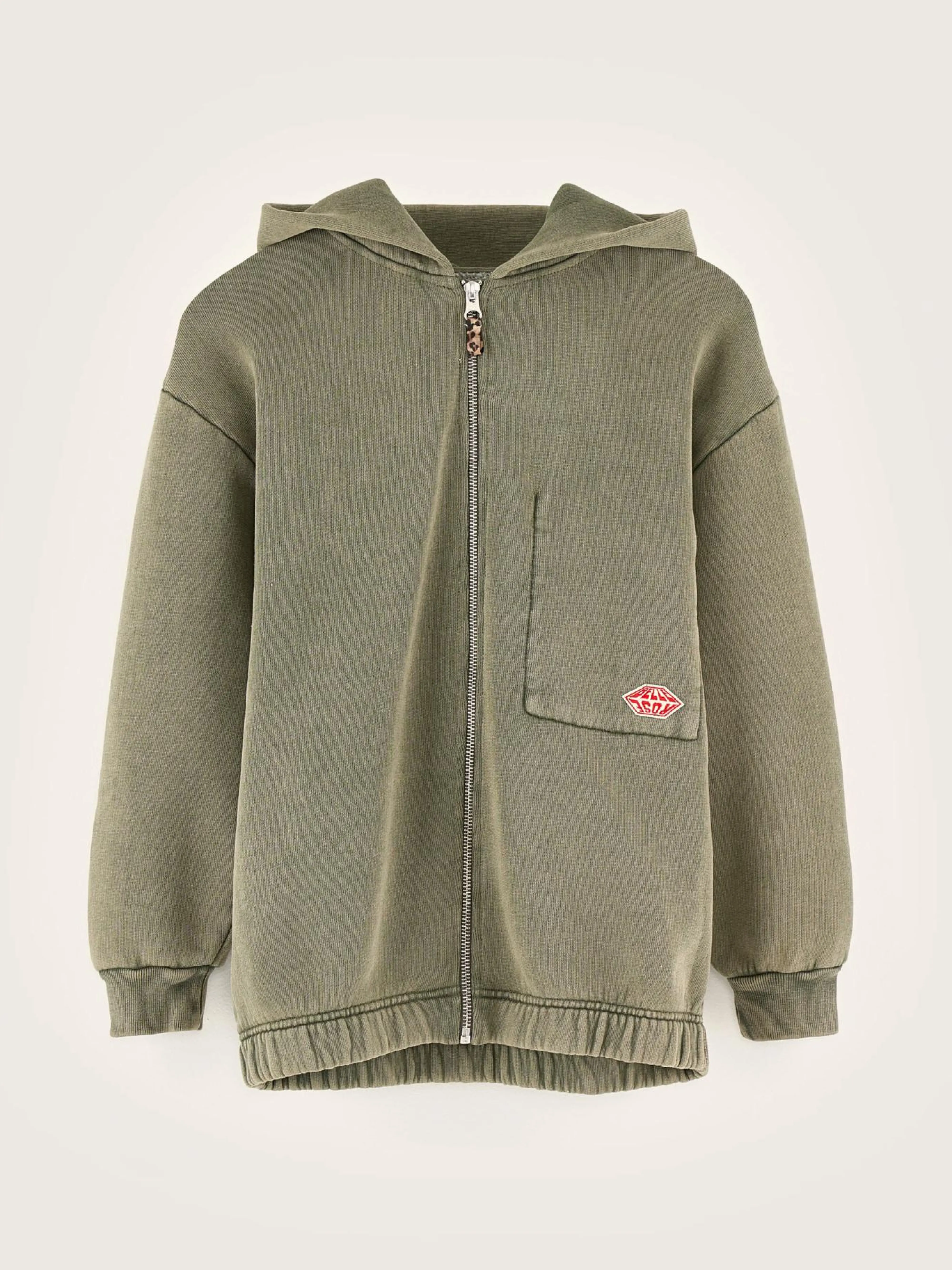 Best Bellerose Farino Hoodie Met Ritssluiting Moss