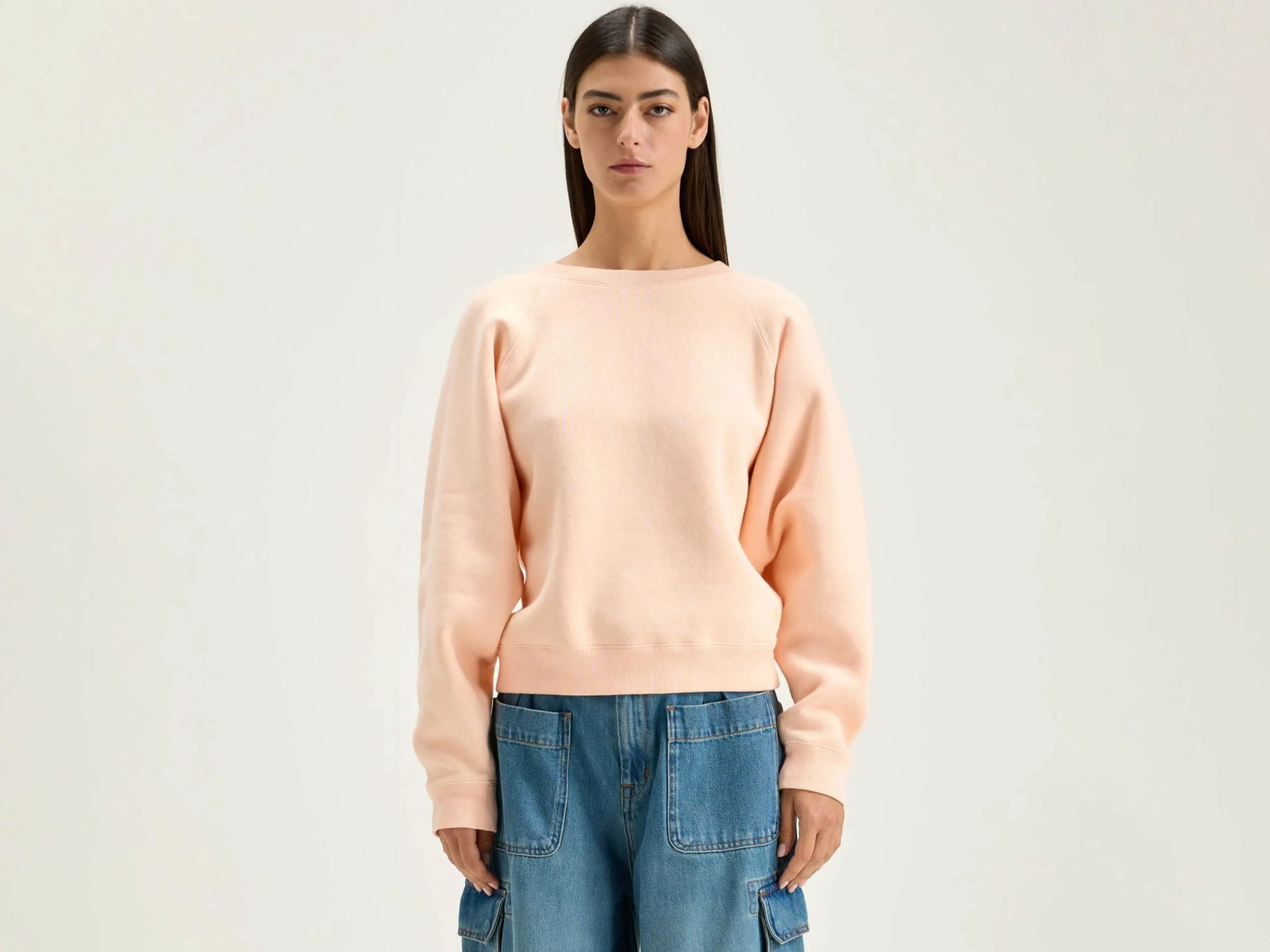 Discount Bellerose Fella Relaxed Sweatshirt Light rose