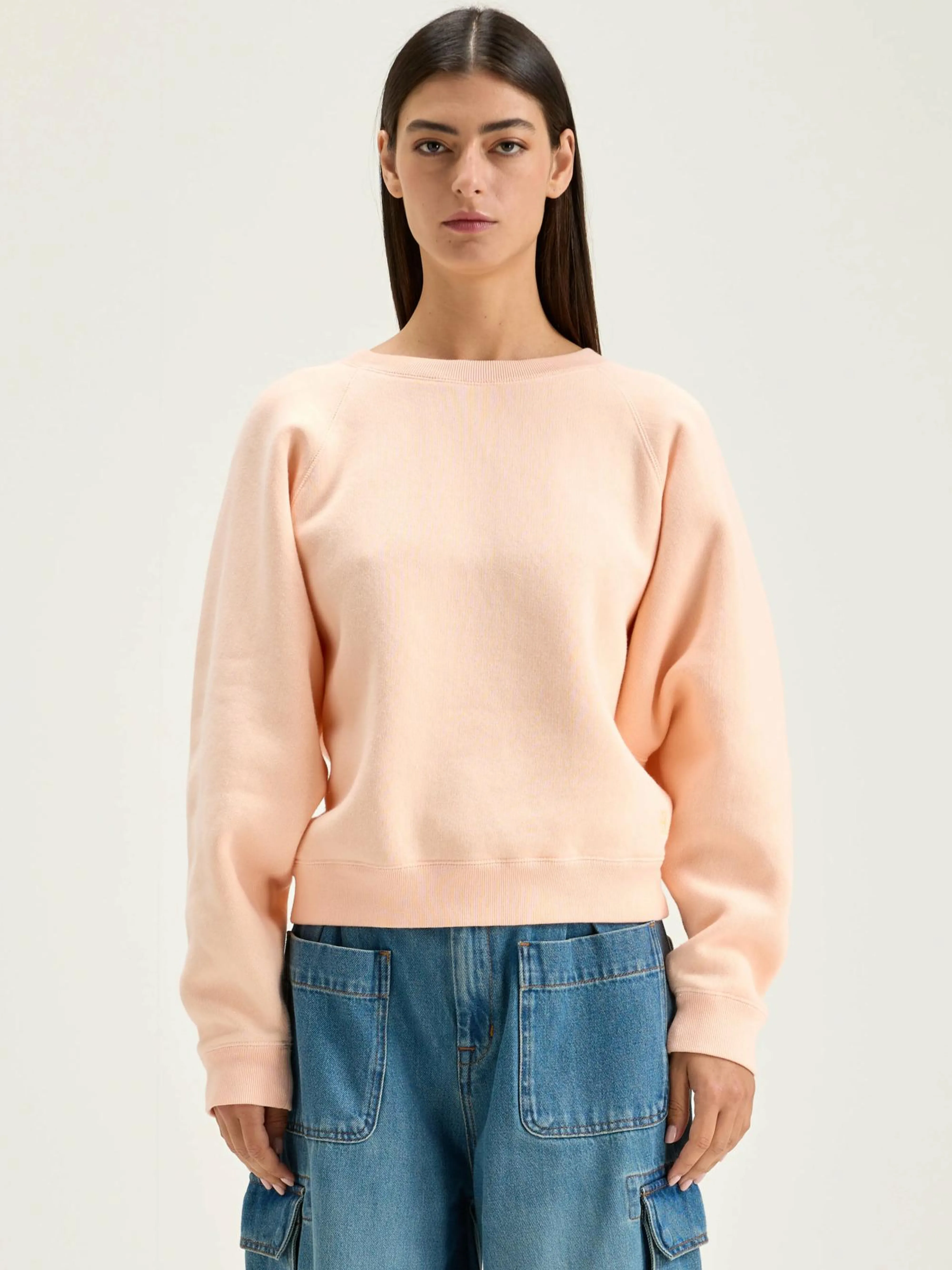 Discount Bellerose Fella Relaxed Sweatshirt Light rose