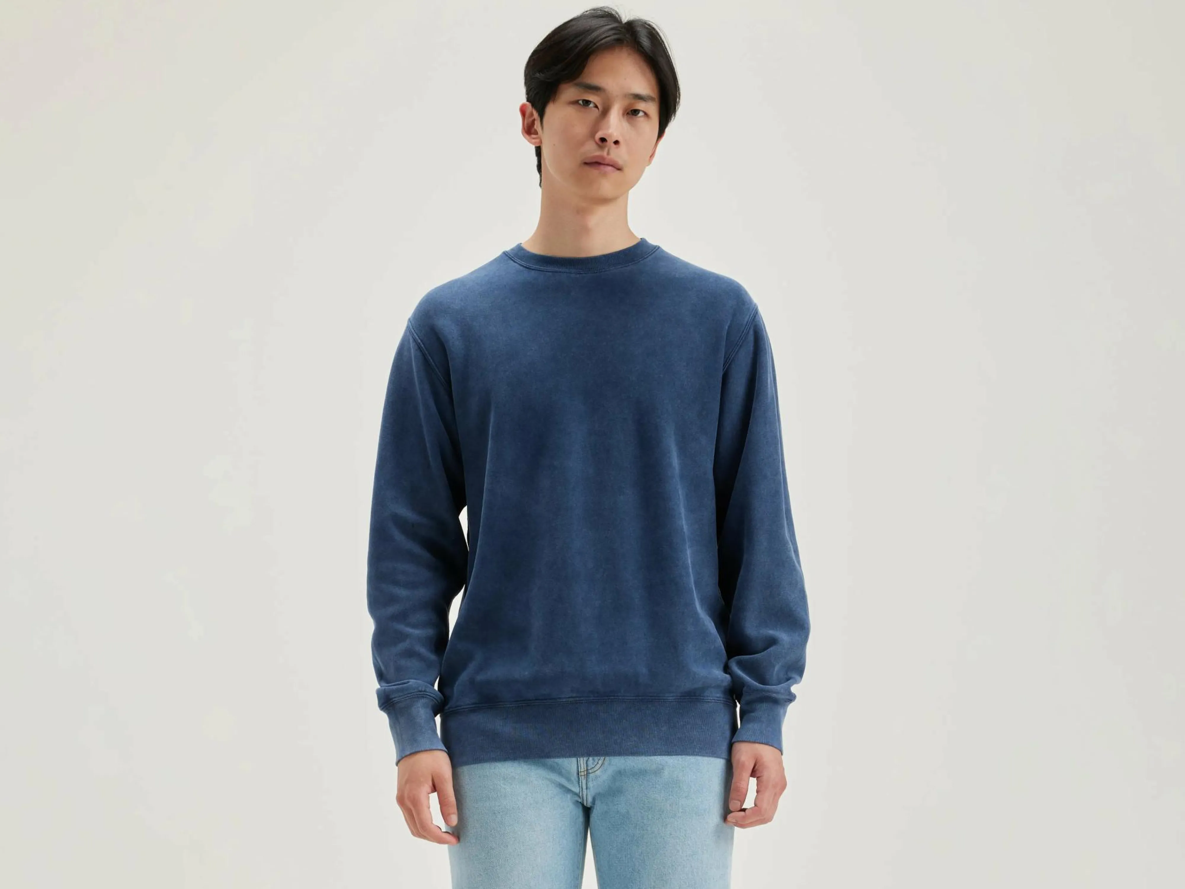 Flash Sale Bellerose Flake Ronde Hals Sweatshirt Ink