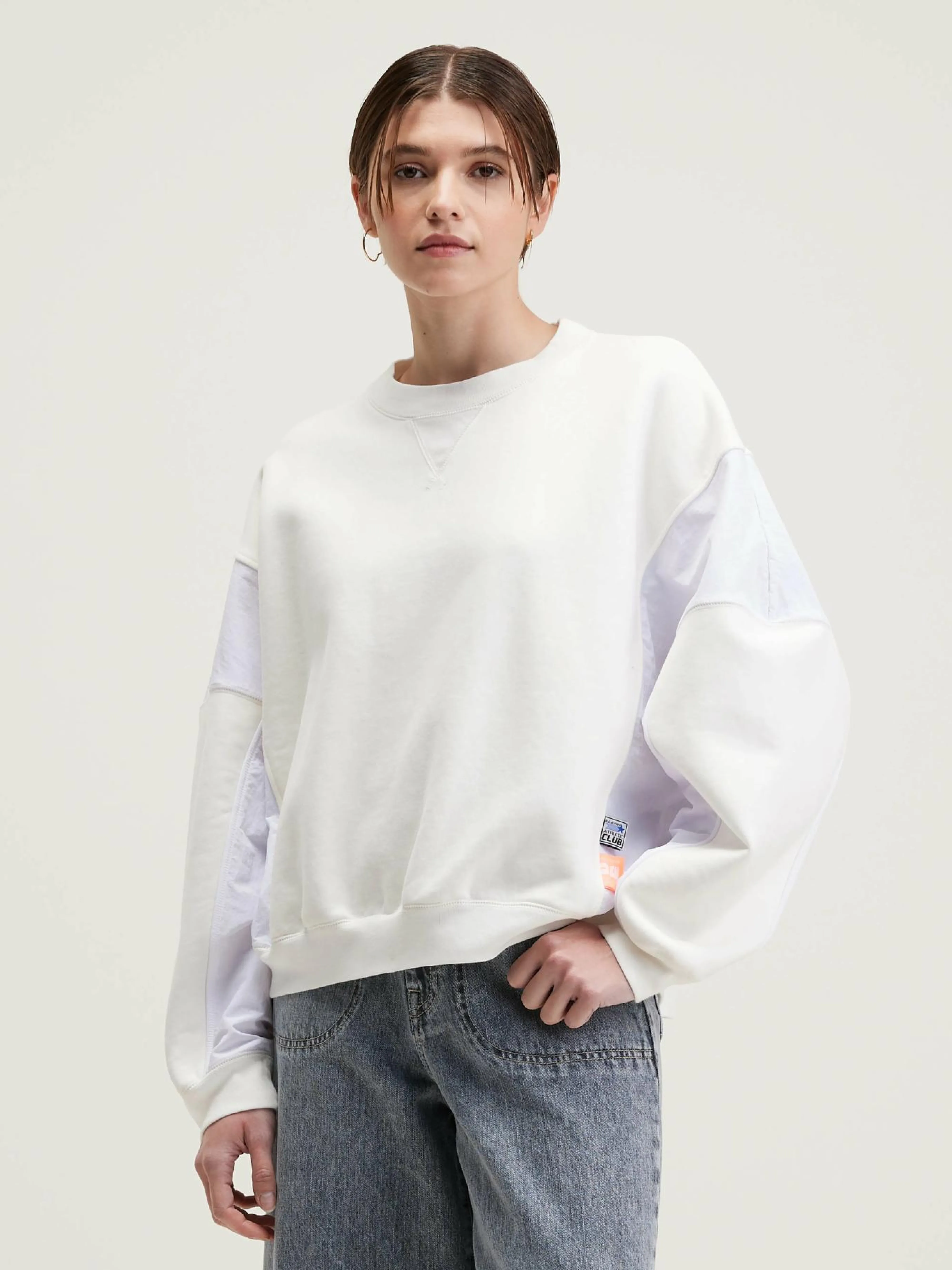 Hot Bellerose Flips Ronde Hals Sweatshirt Vintage white