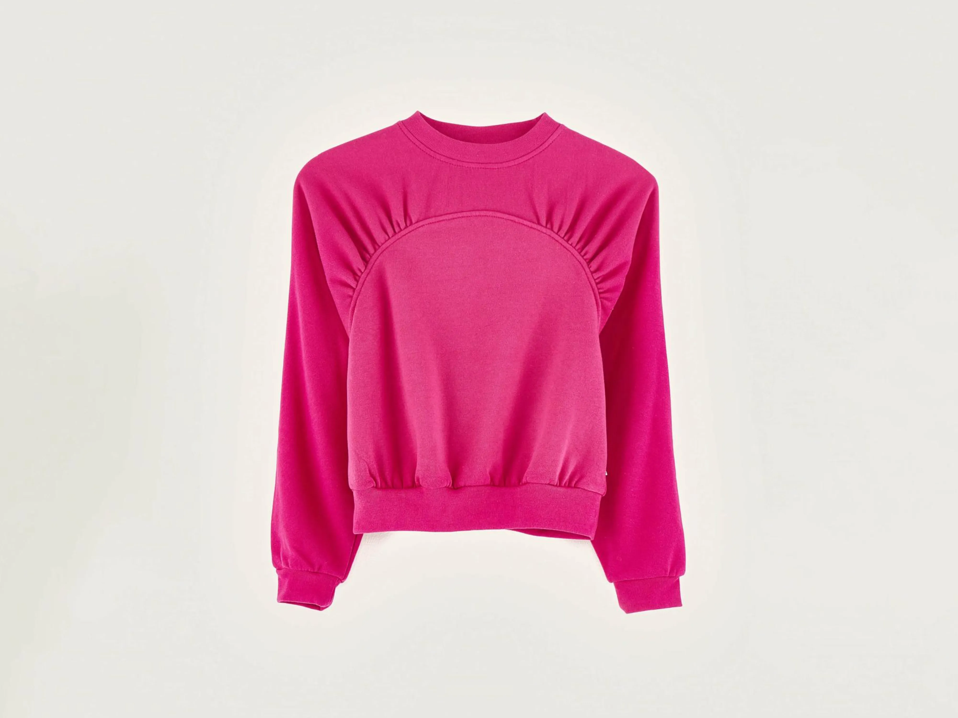 Sale Bellerose Floris Ronde Hals Sweatshirt Fushia