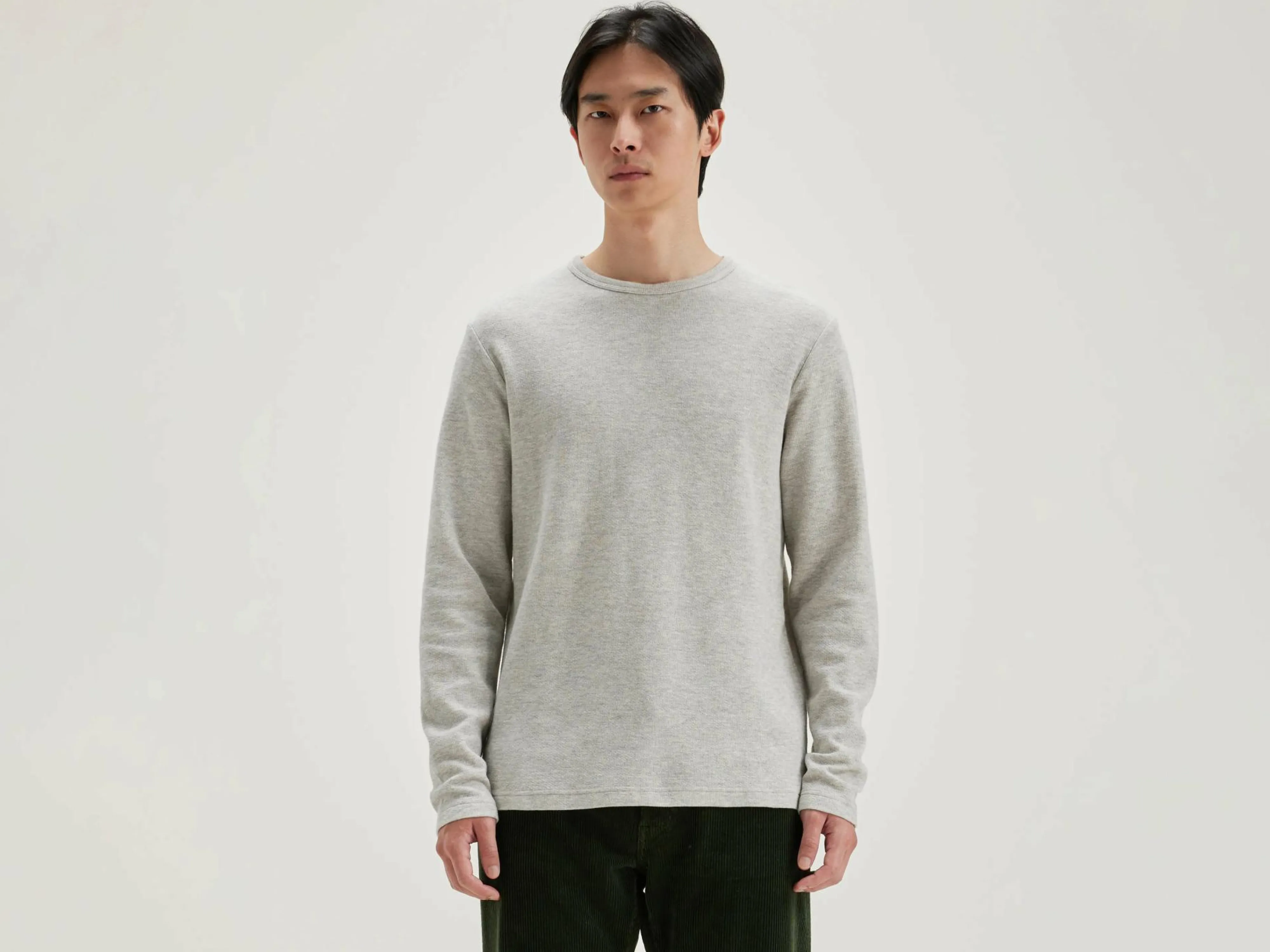 Best Bellerose Fresh Lange Mouwen T-shirt Heather grey