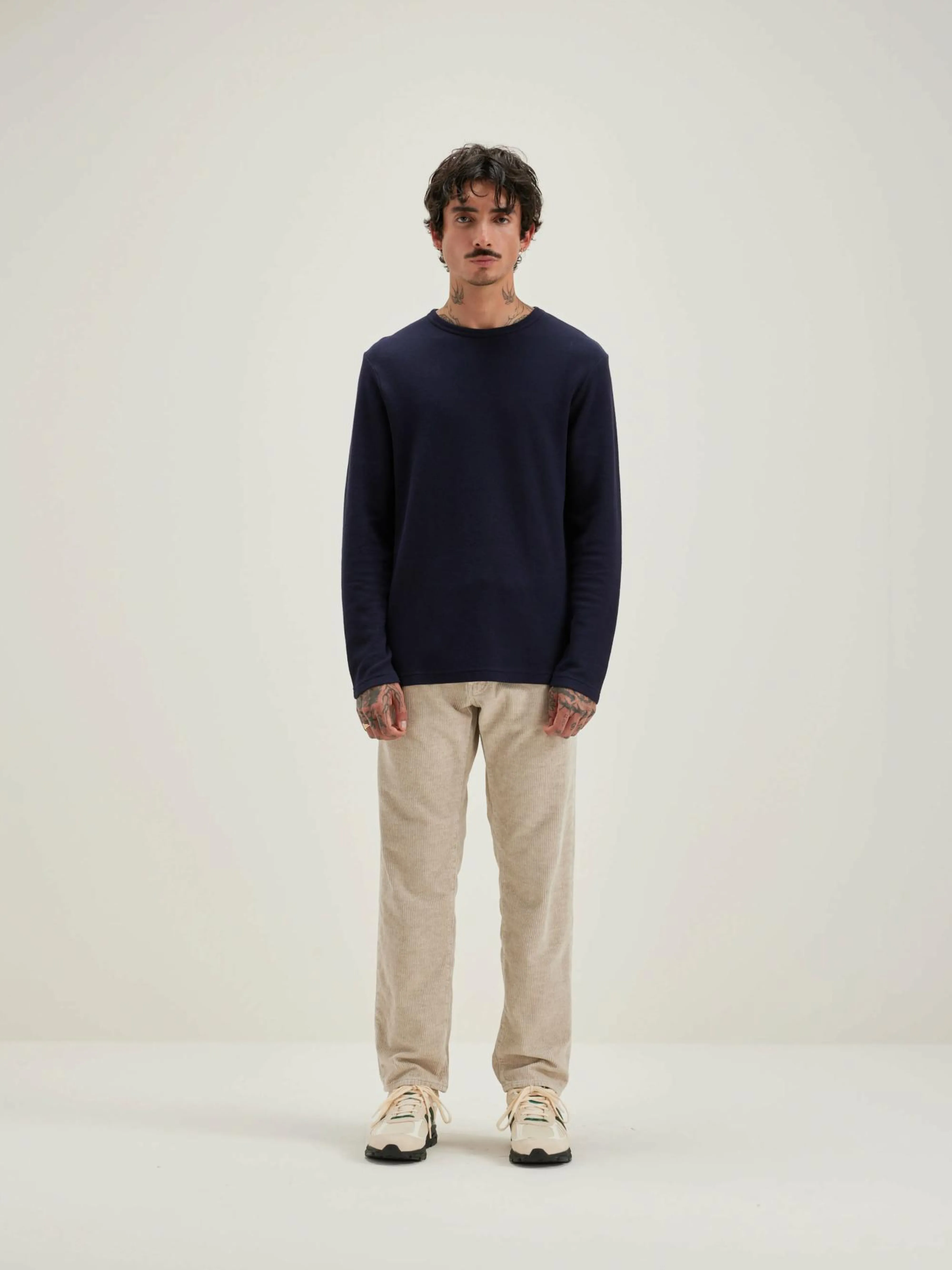 Flash Sale Bellerose Fresh Lange Mouwen T-shirt Navy