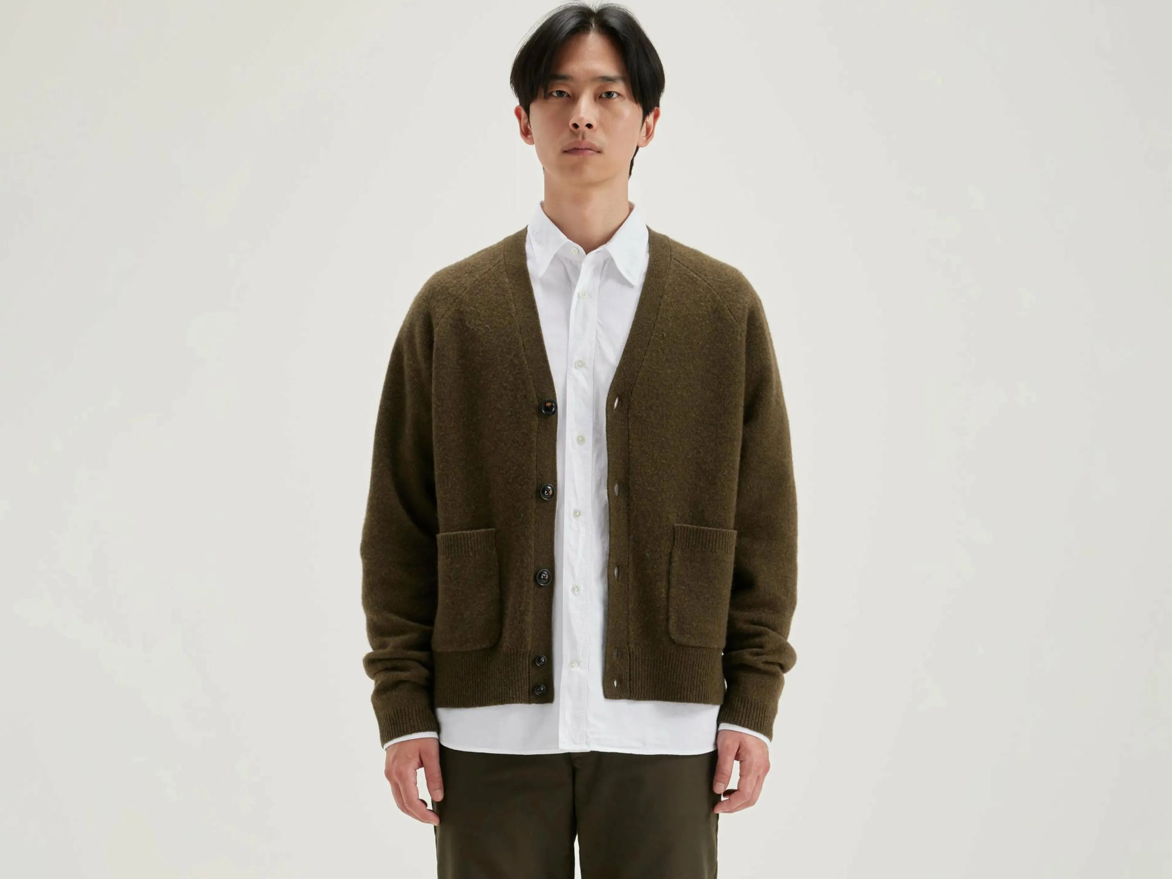 Sale Bellerose Geican V-hals Cardigan Military