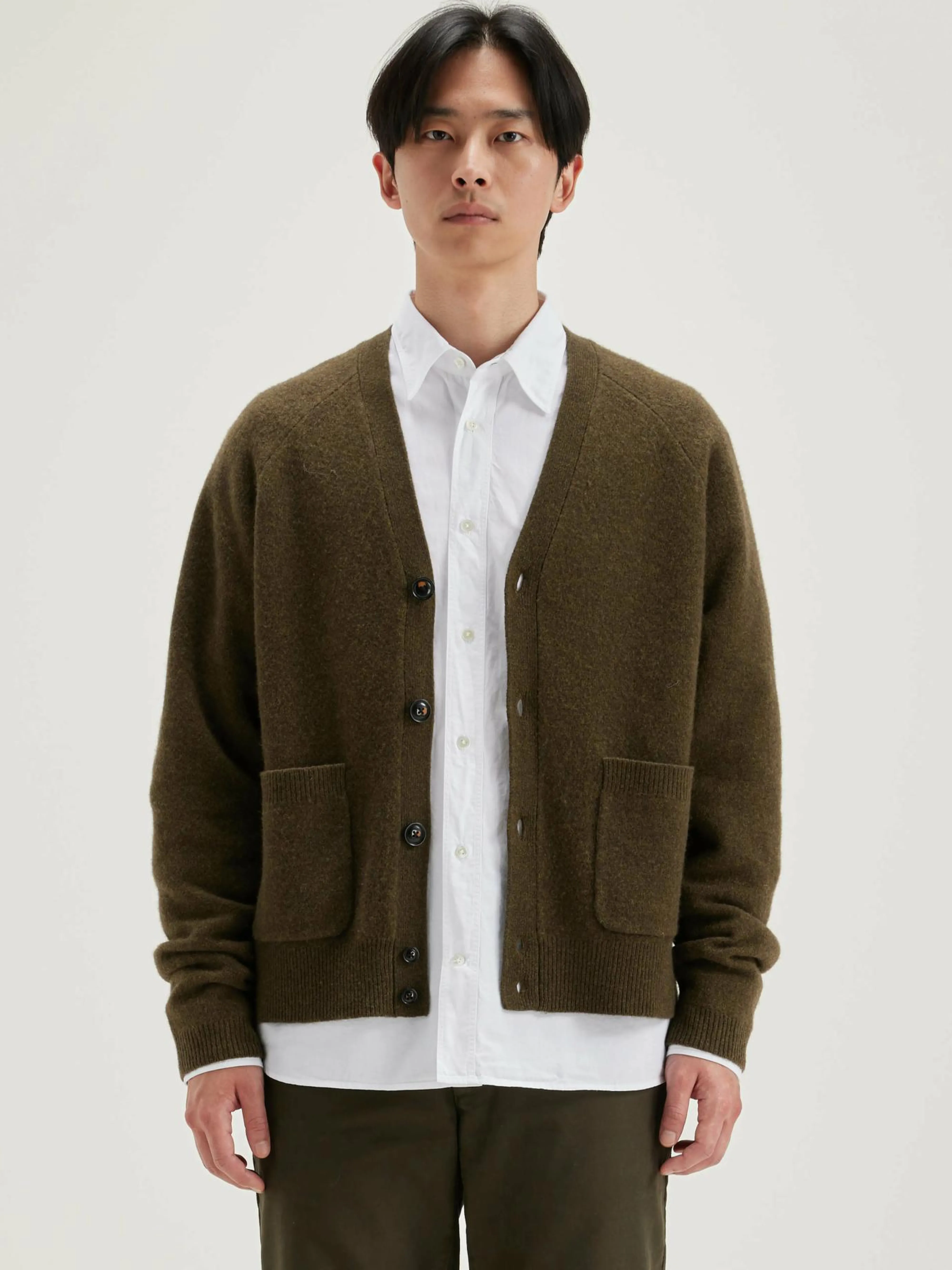 Sale Bellerose Geican V-hals Cardigan Military