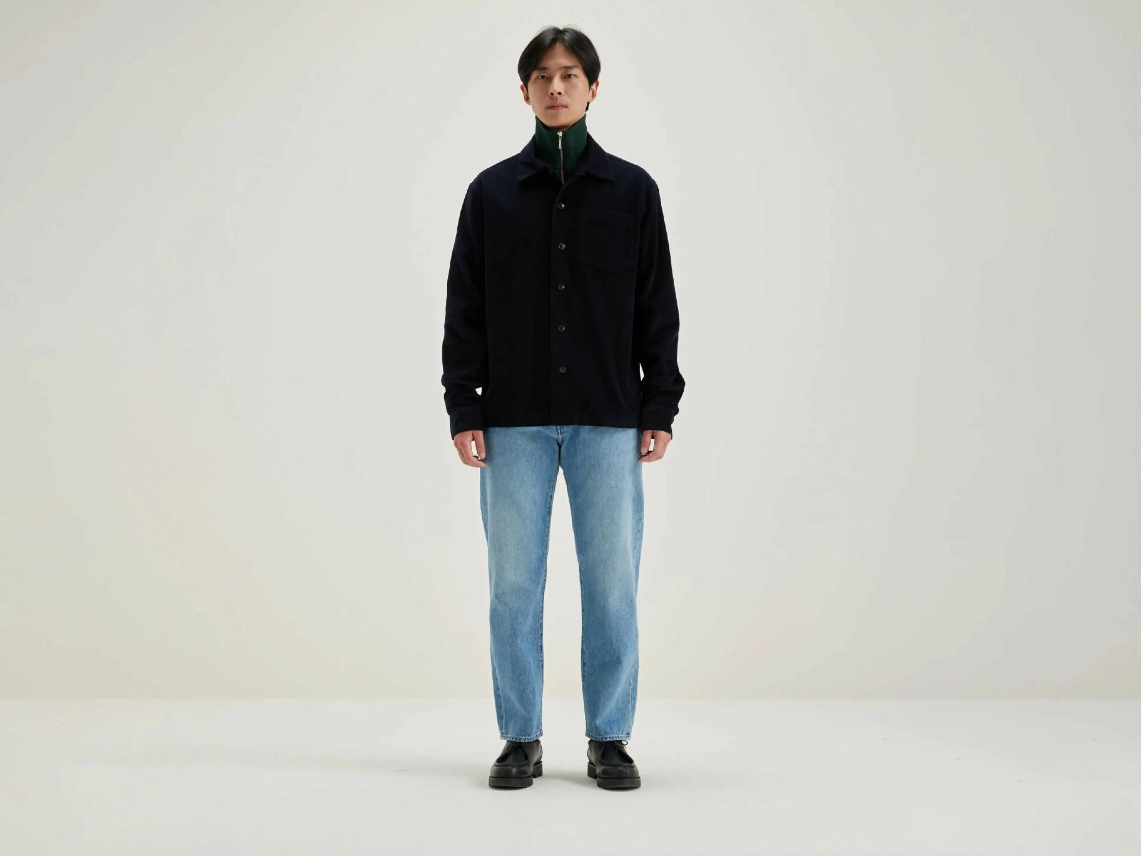 Discount Bellerose Goney Corduroy Overhemd Navy