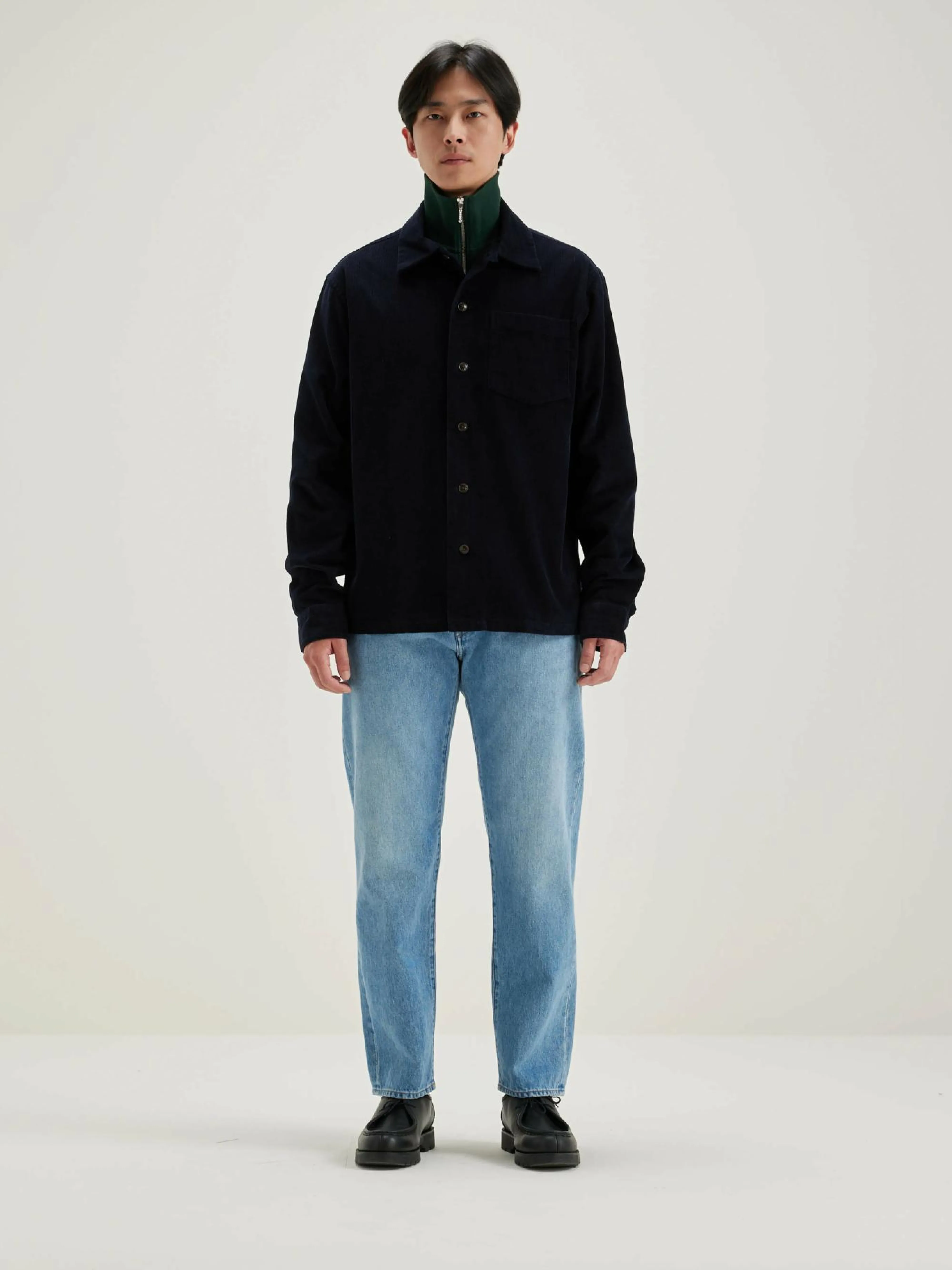 Discount Bellerose Goney Corduroy Overhemd Navy