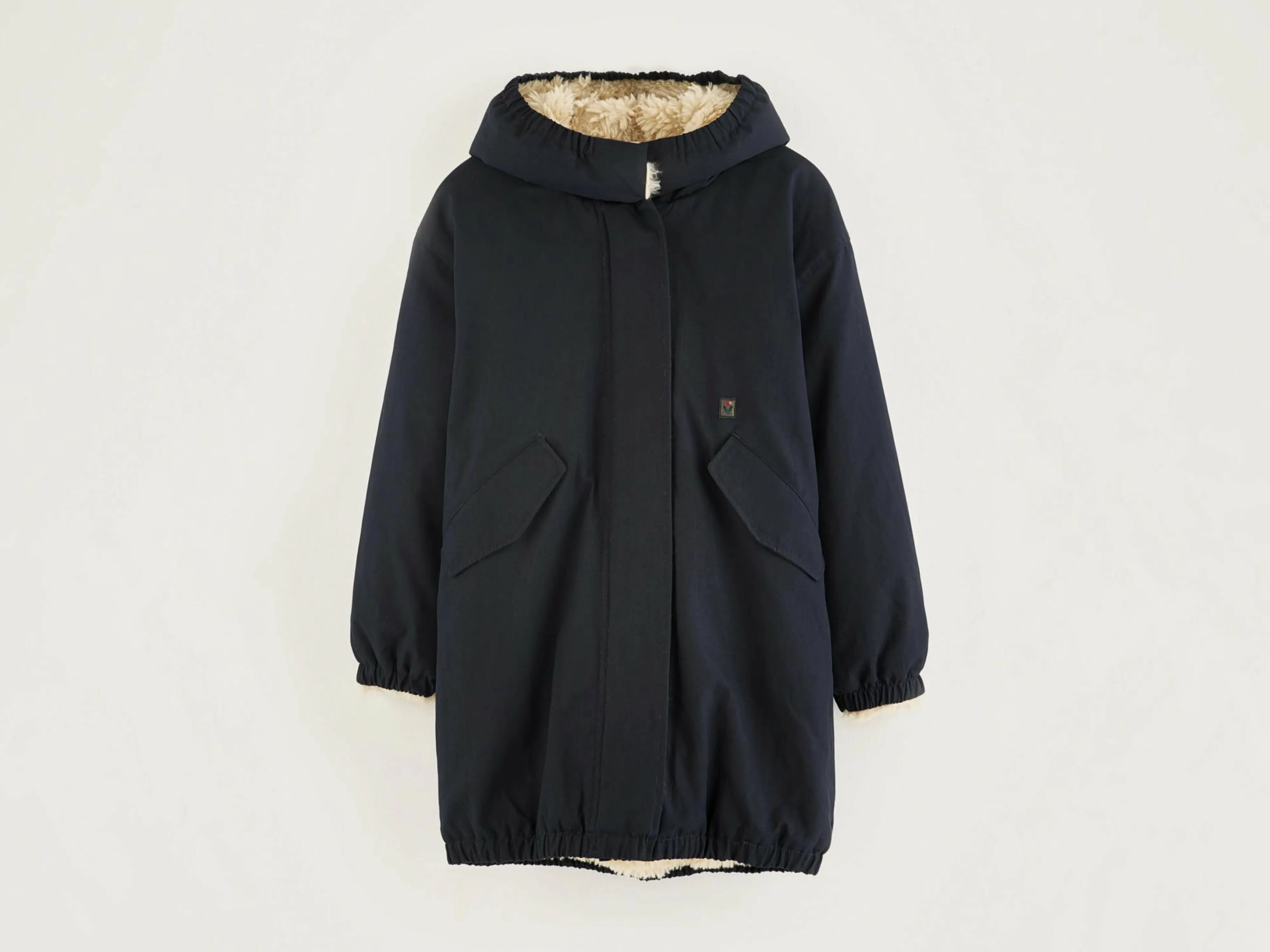 Hot Bellerose Harbour Parka Met Capuchon Navy