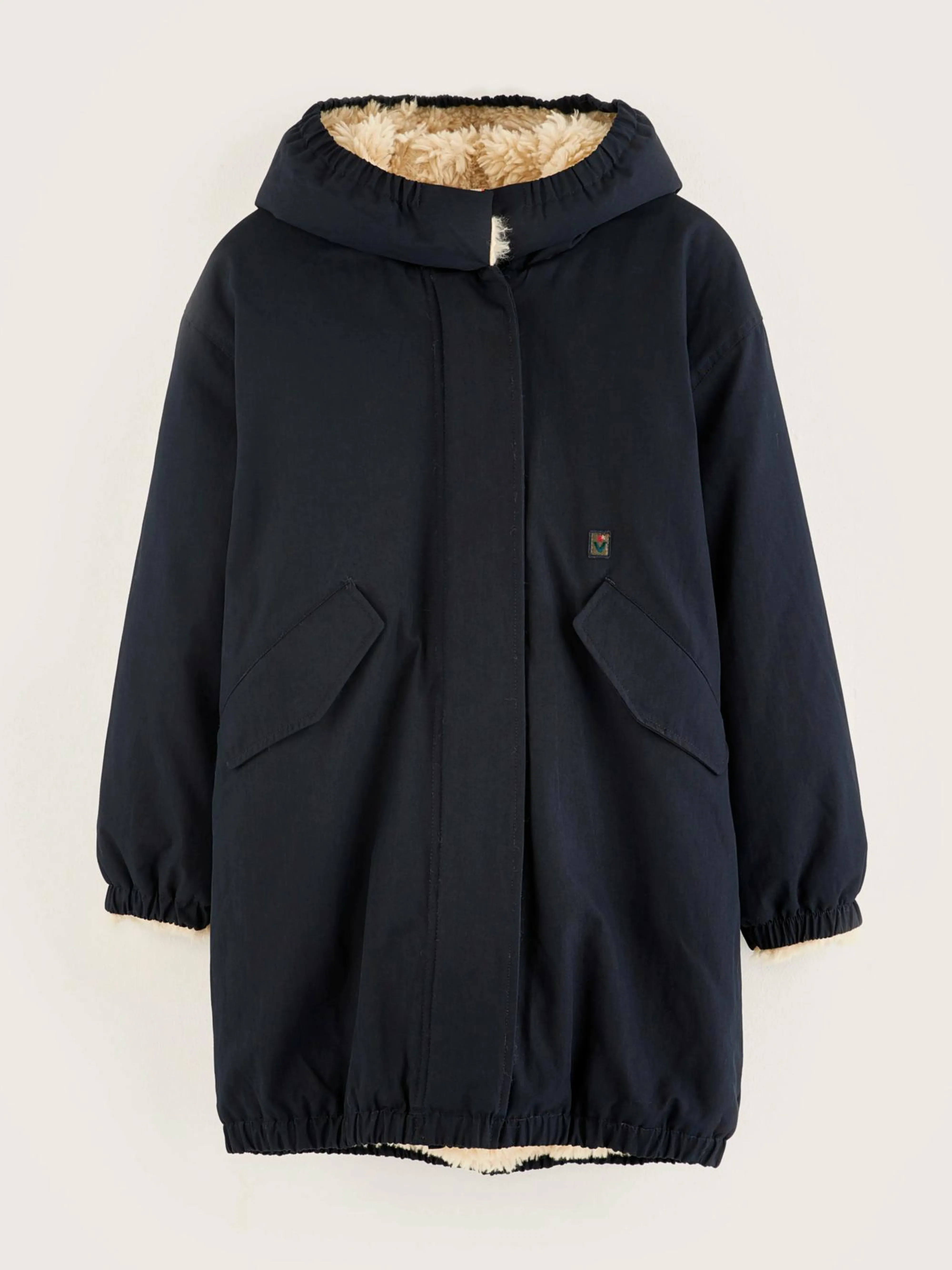 Hot Bellerose Harbour Parka Met Capuchon Navy