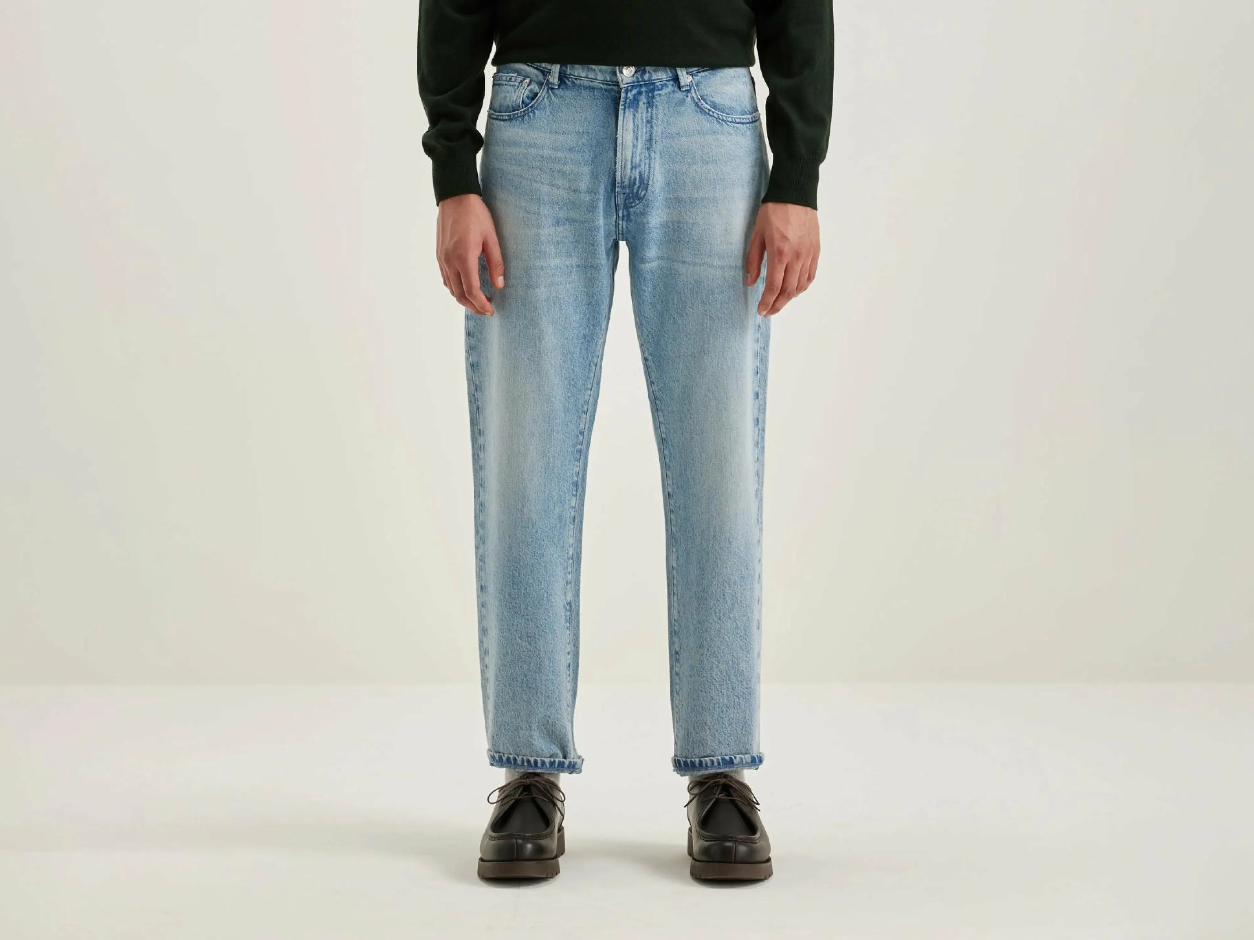 Best Sale Bellerose Keegan Rechte Jeans Light blue bleach