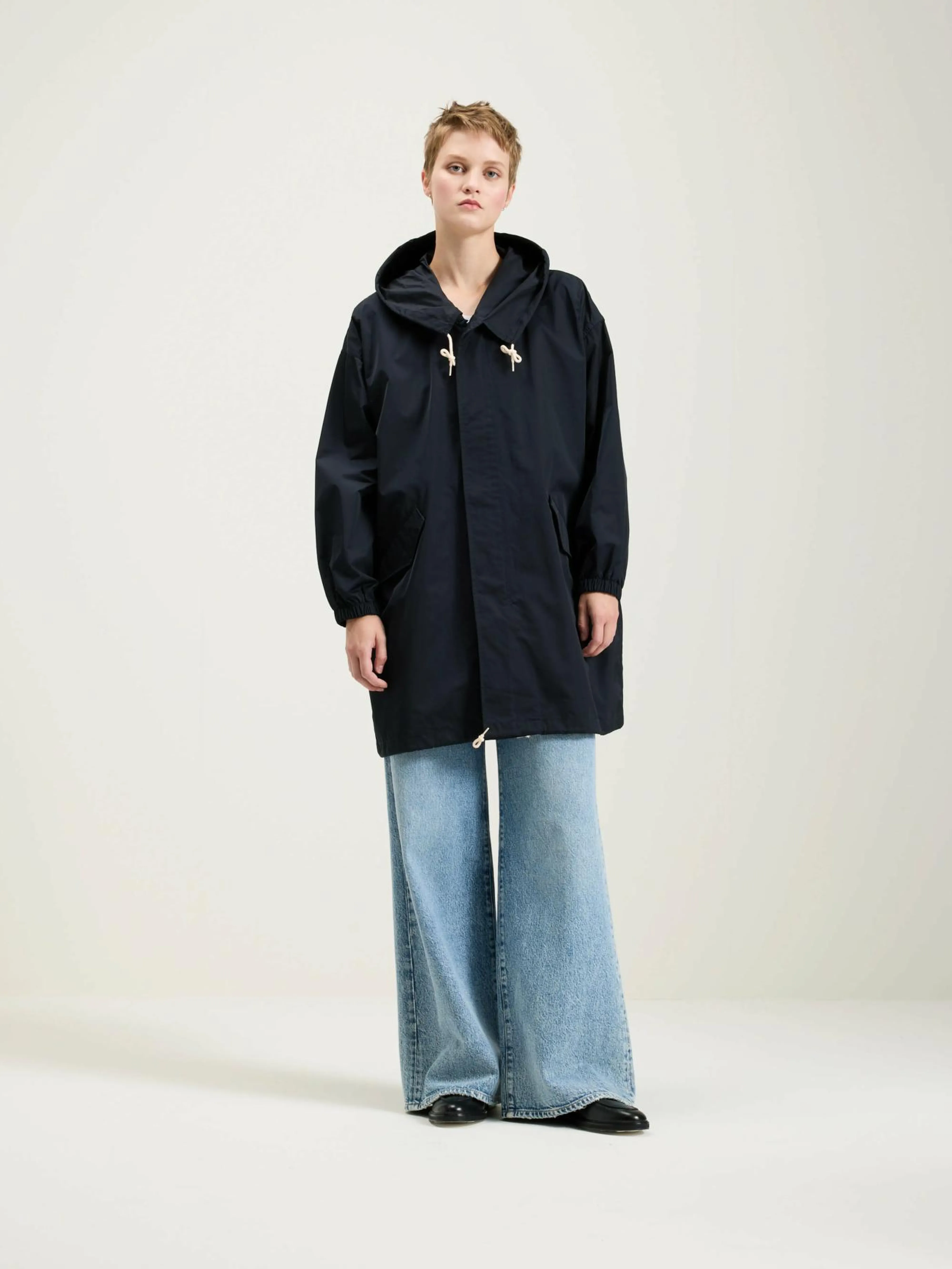 Best Sale Bellerose Laos Parka Met Capuchon Navy