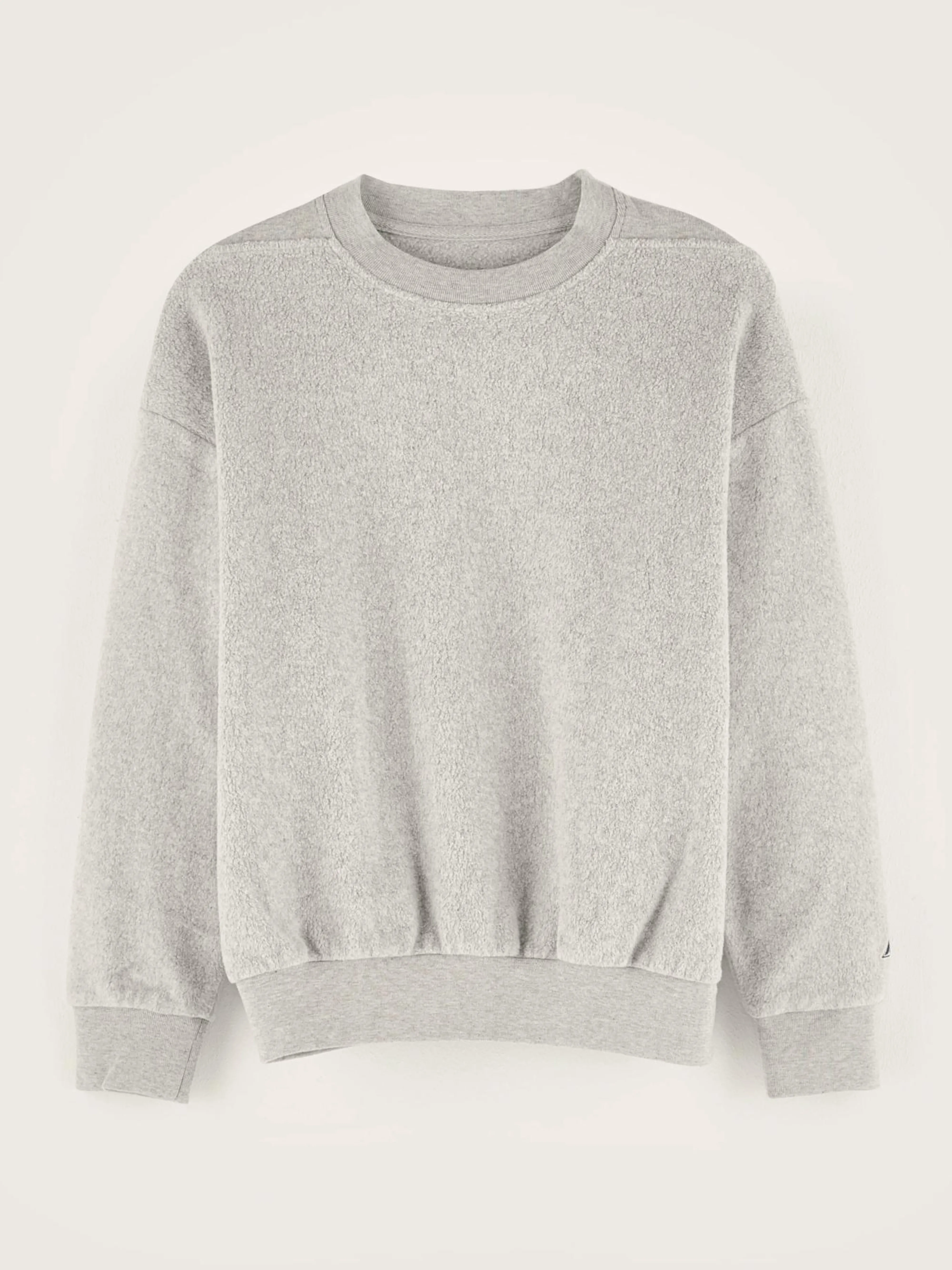 Shop Bellerose Mark Ronde Hals Sweatshirt Heather grey