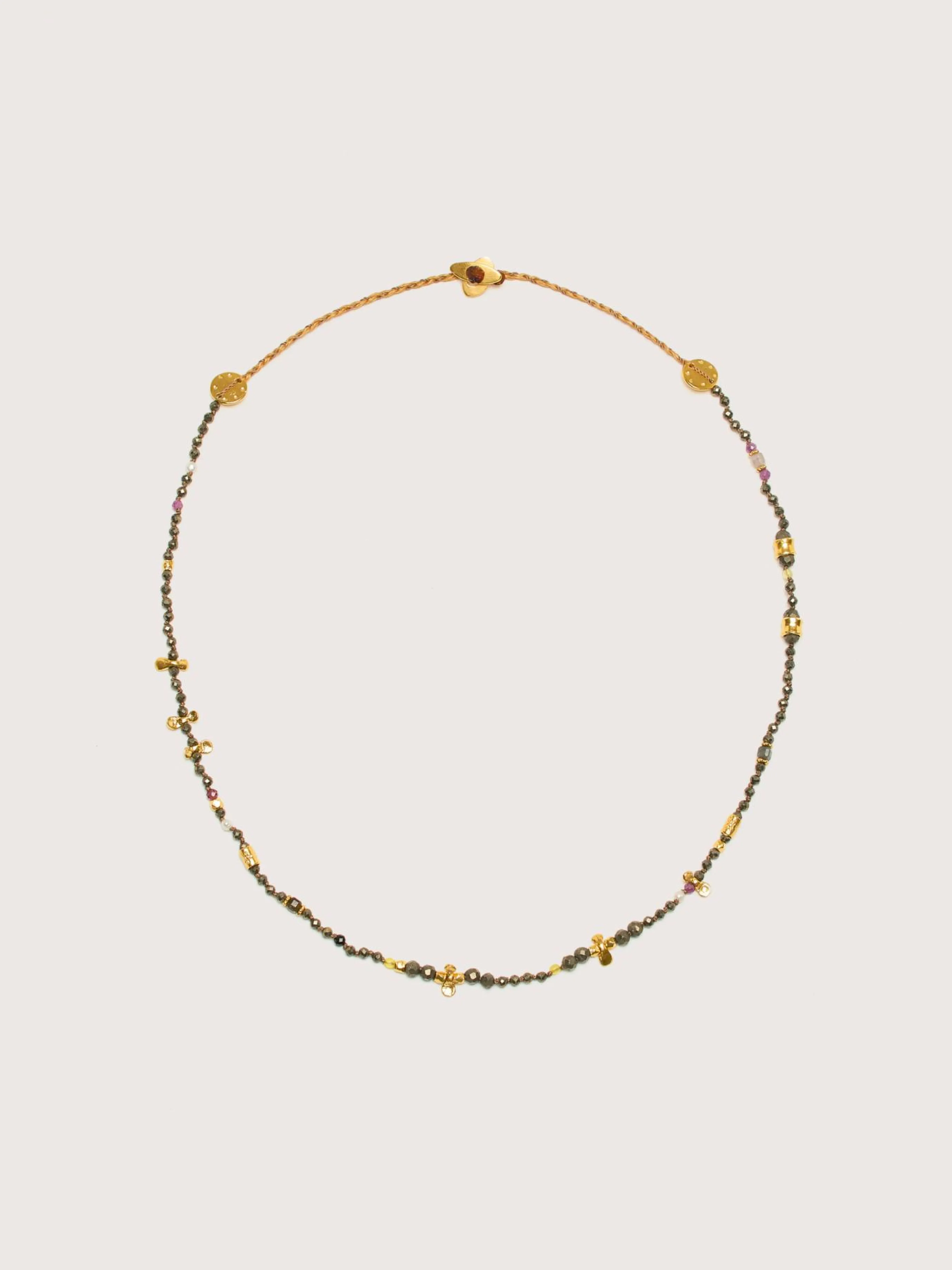 Sale Mary gaitaini MARY GAITANI Pyrite Necklace