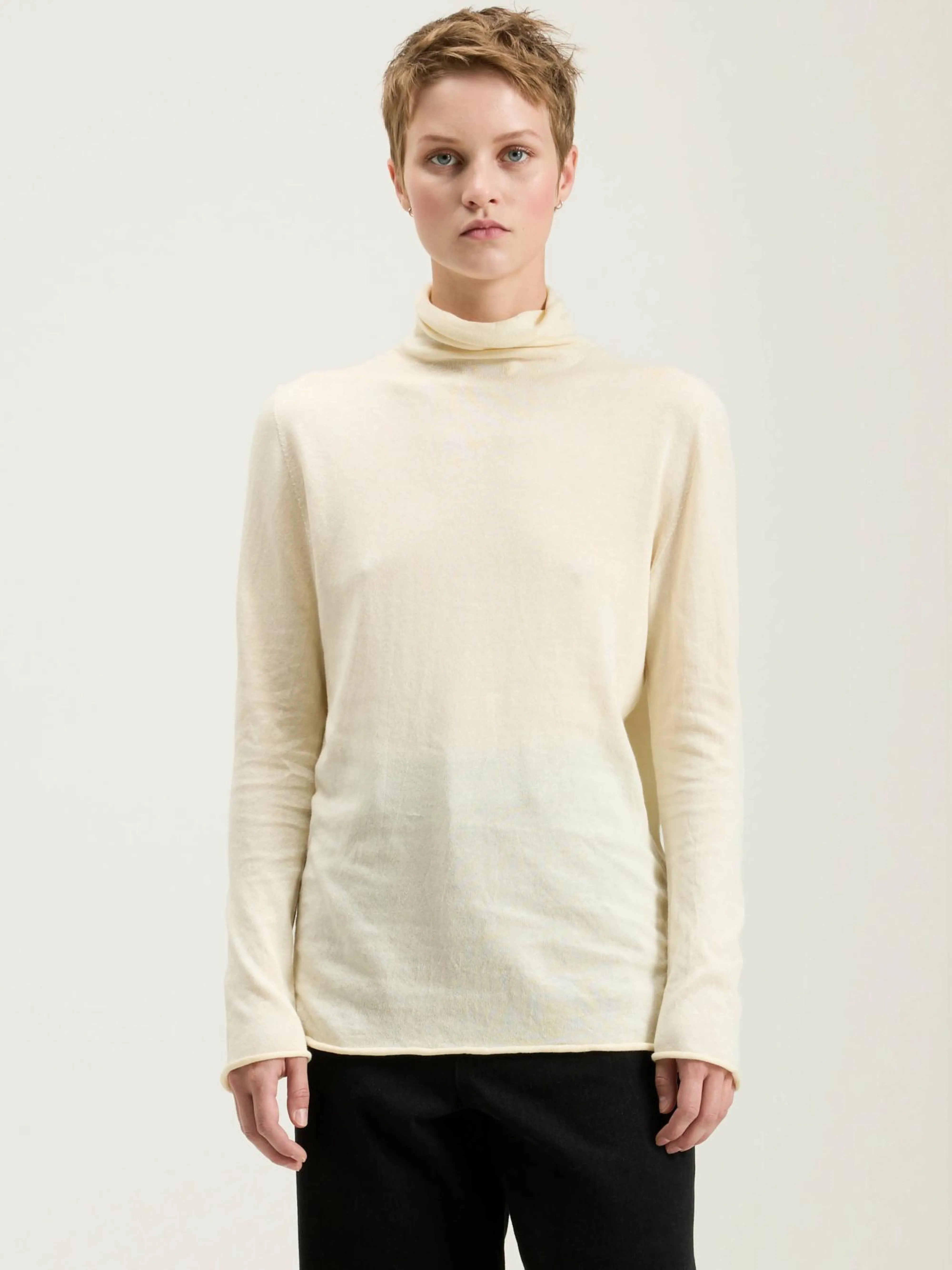 Best Sale Nicholson & Nicholson Agnes Organic Cotton Turtleneck