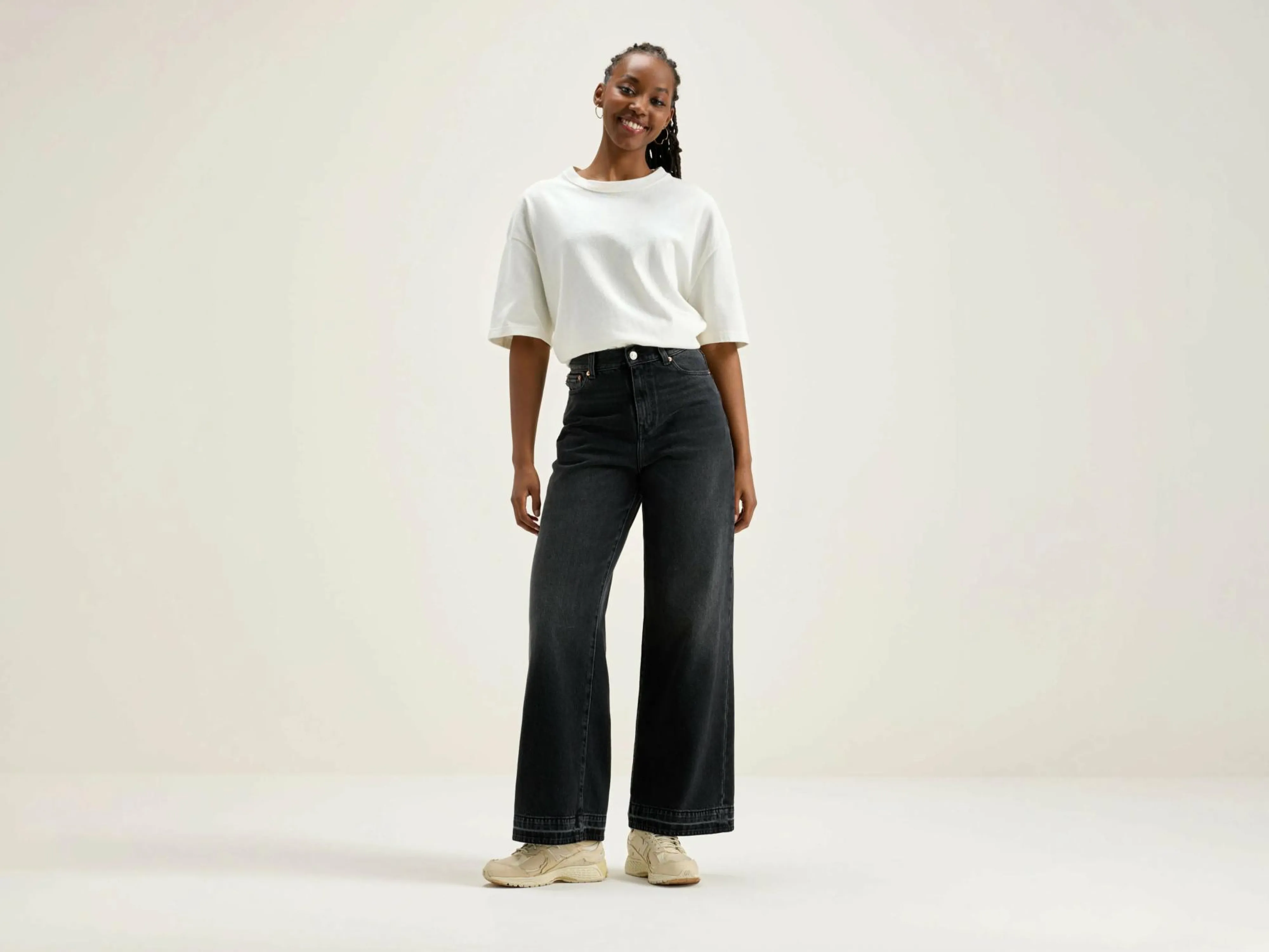 Outlet Bellerose Parthe Boyfriend Jeans Used black