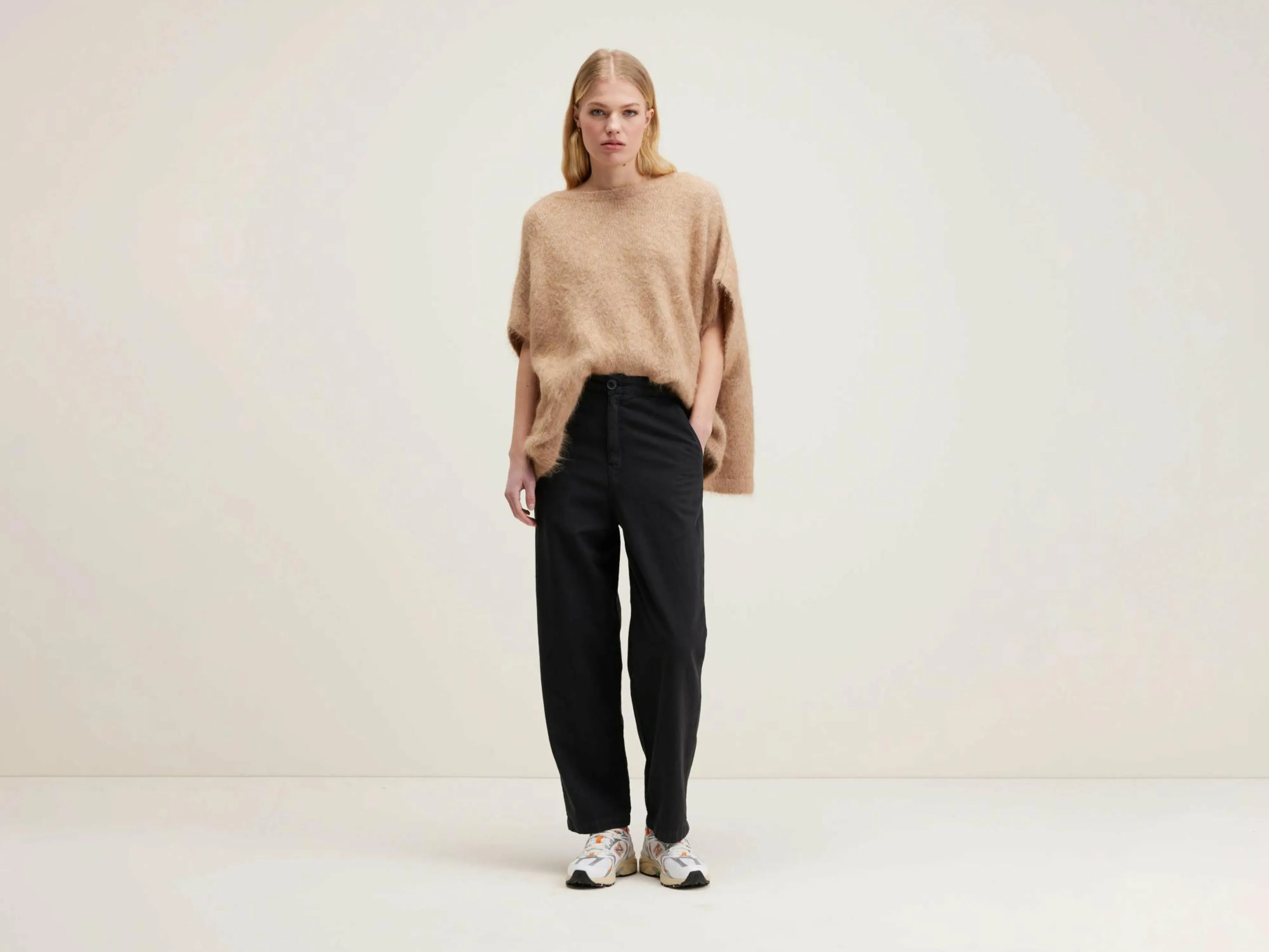 Hot Bellerose Pasop Relaxed Broek Off black