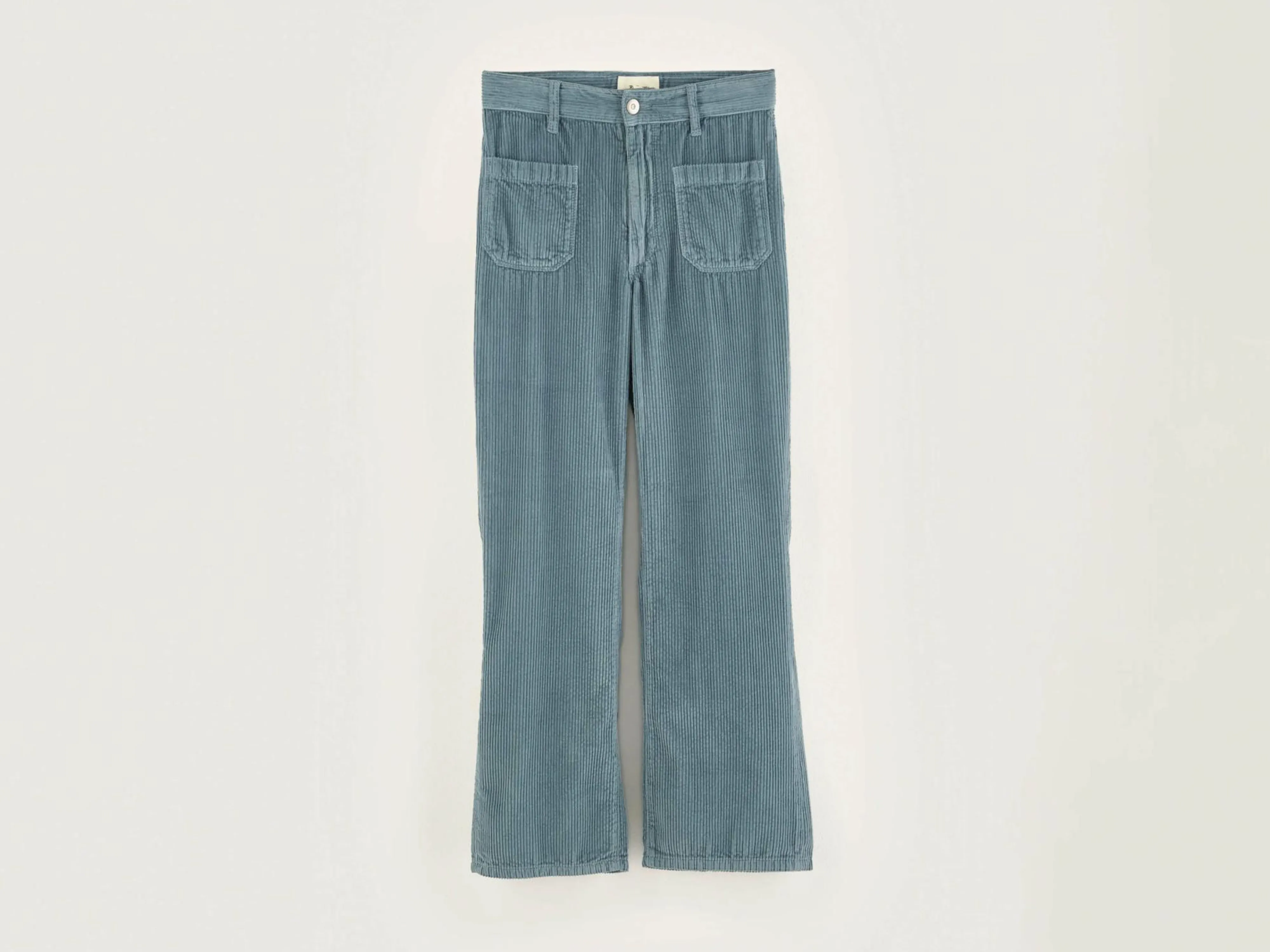 Shop Bellerose Pepy Corduroy Broek Metal blue