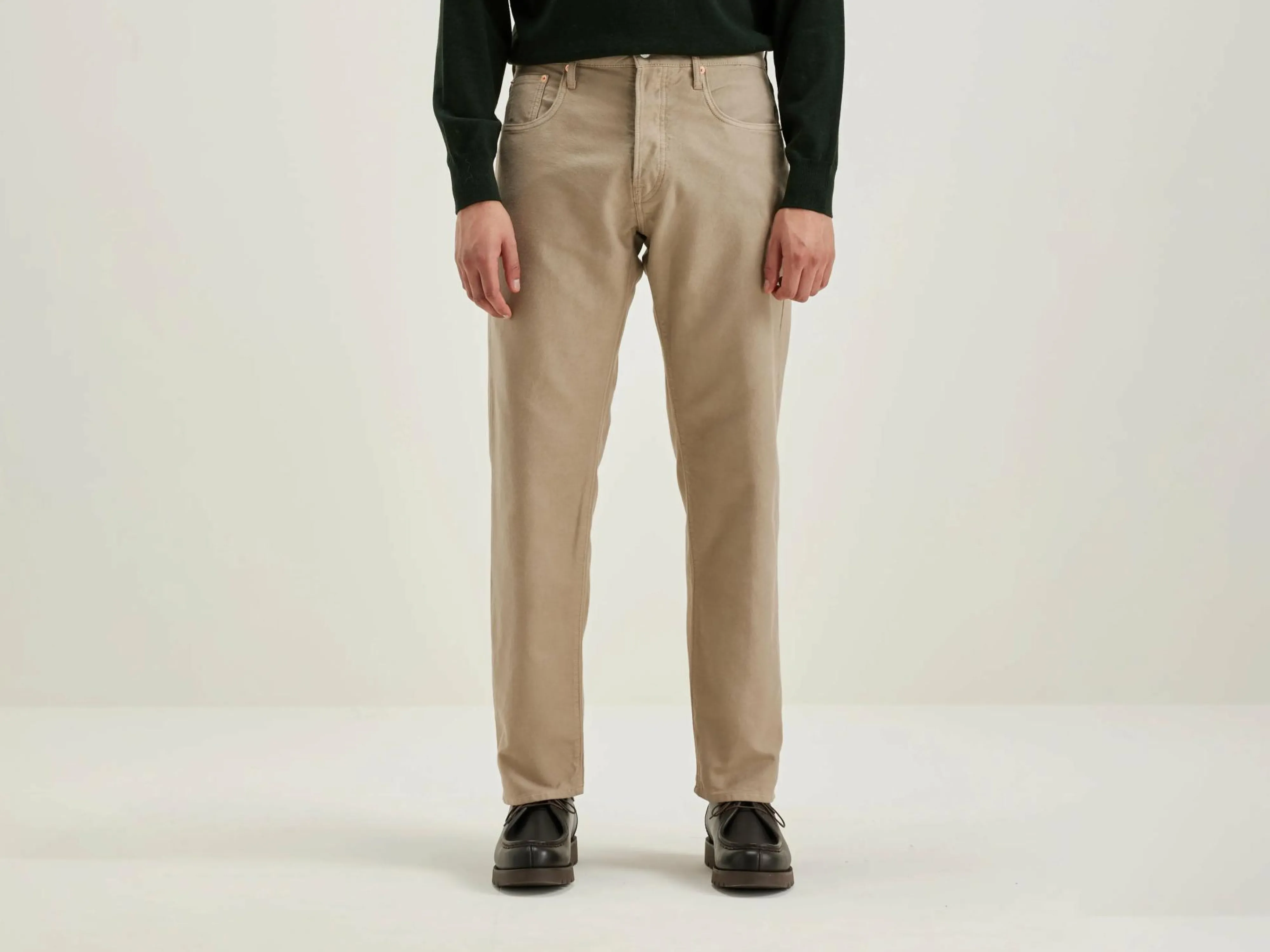 Best Sale Bellerose Percy Dad-style Broek Wolf