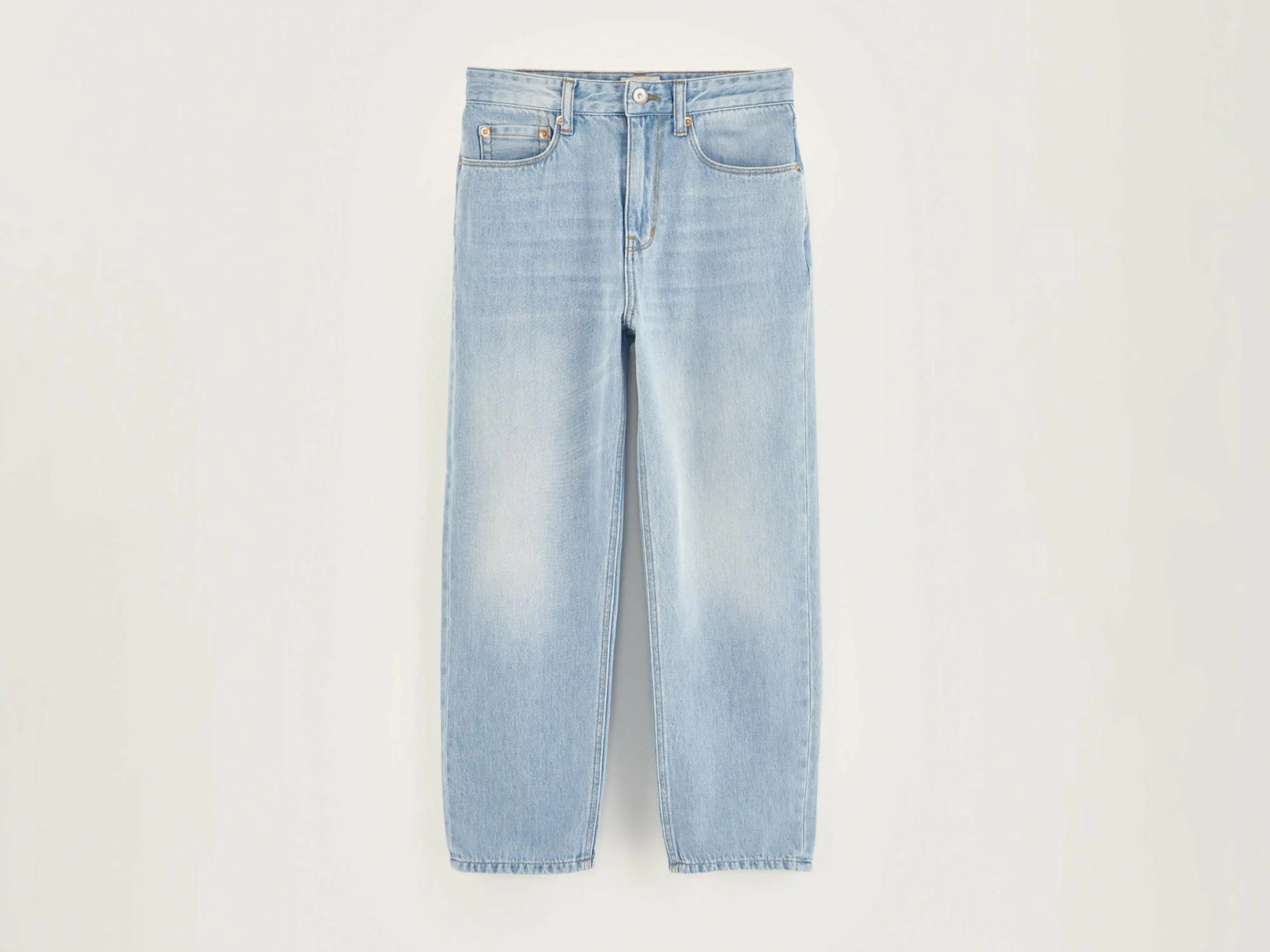 Flash Sale Bellerose Peters Wijde Jeans Light blue bleach