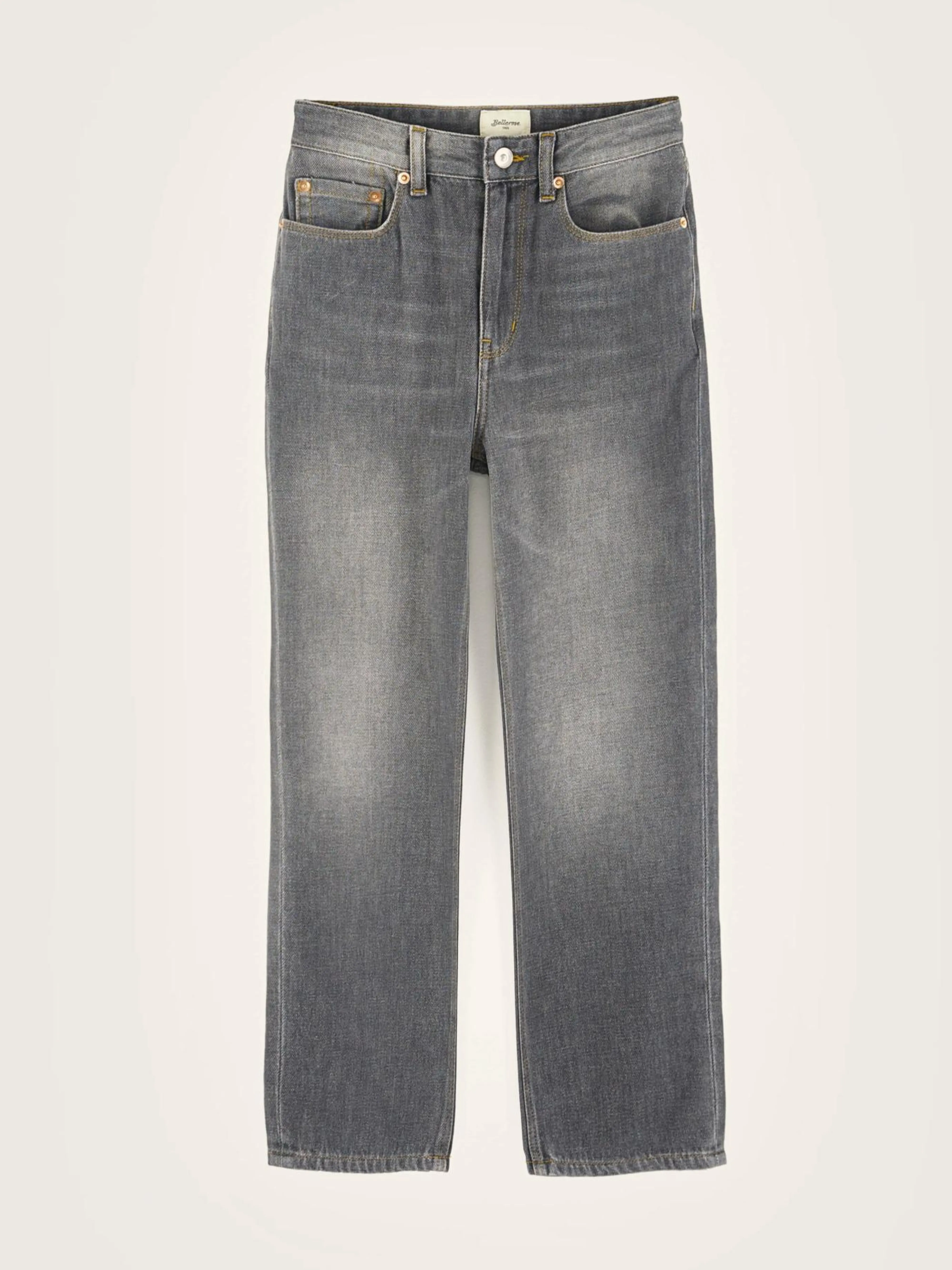 Discount Bellerose Peters Wijde Jeans Used grey