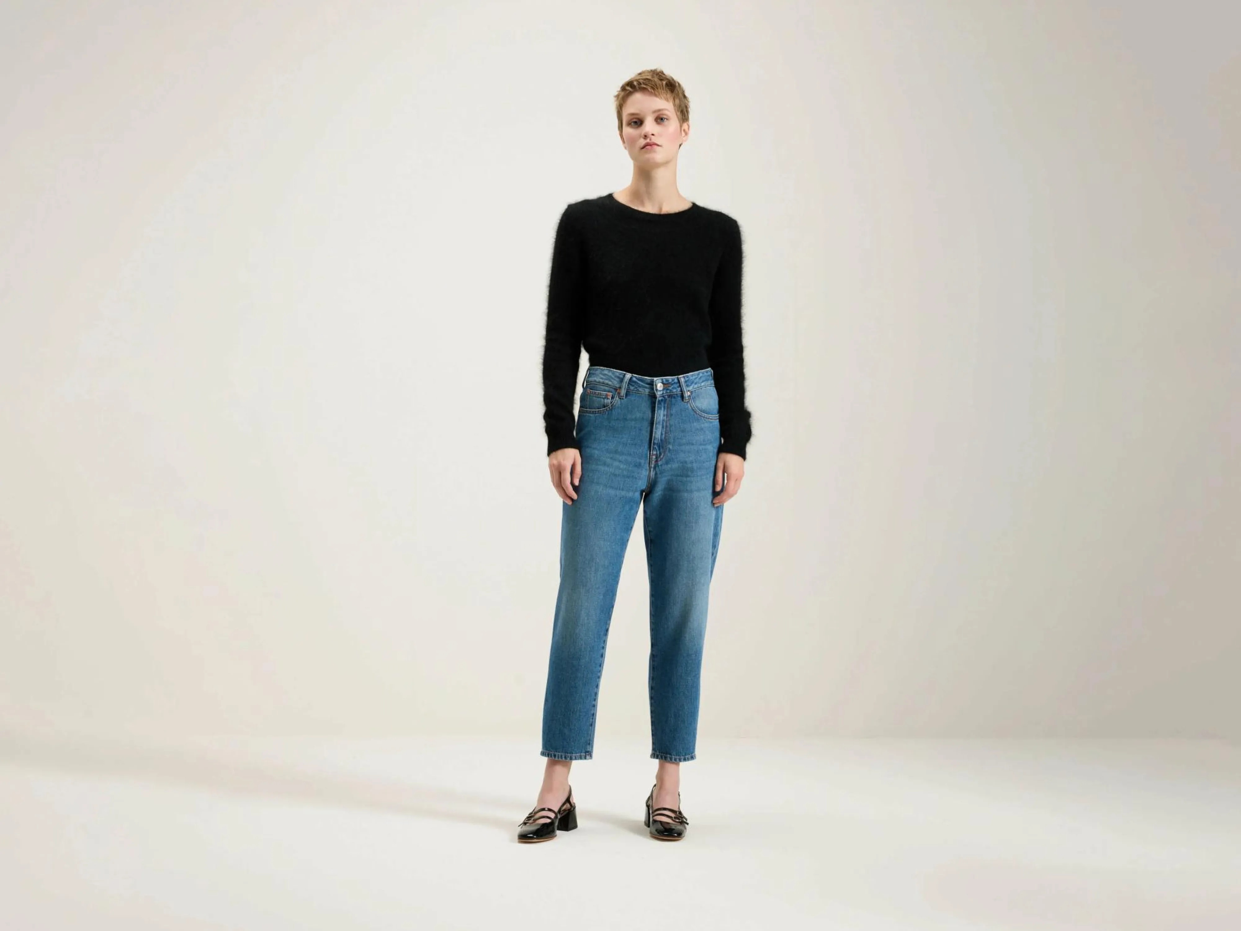 Discount Bellerose Puddy Tapered Cropped Jeans