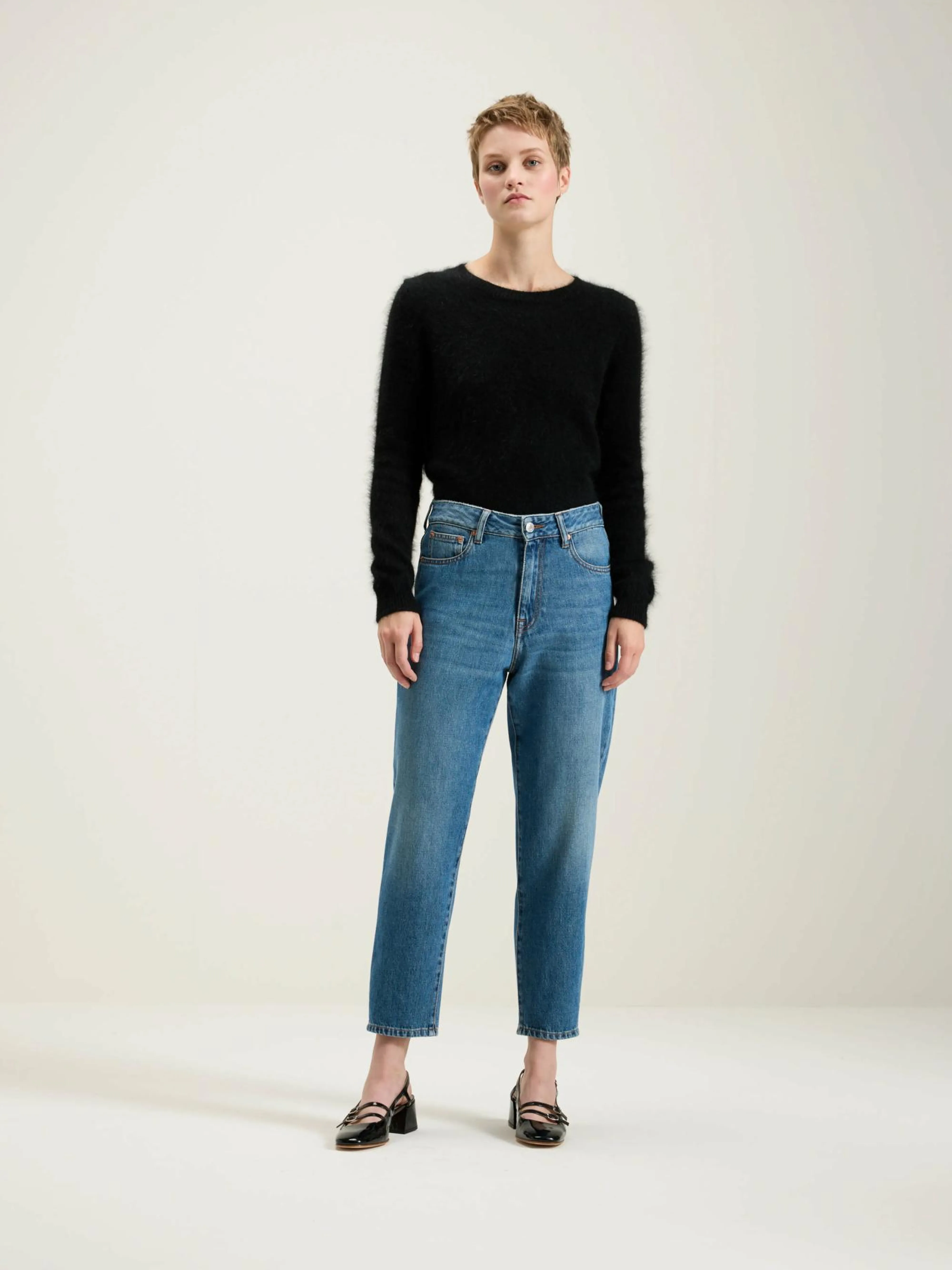 Discount Bellerose Puddy Tapered Cropped Jeans