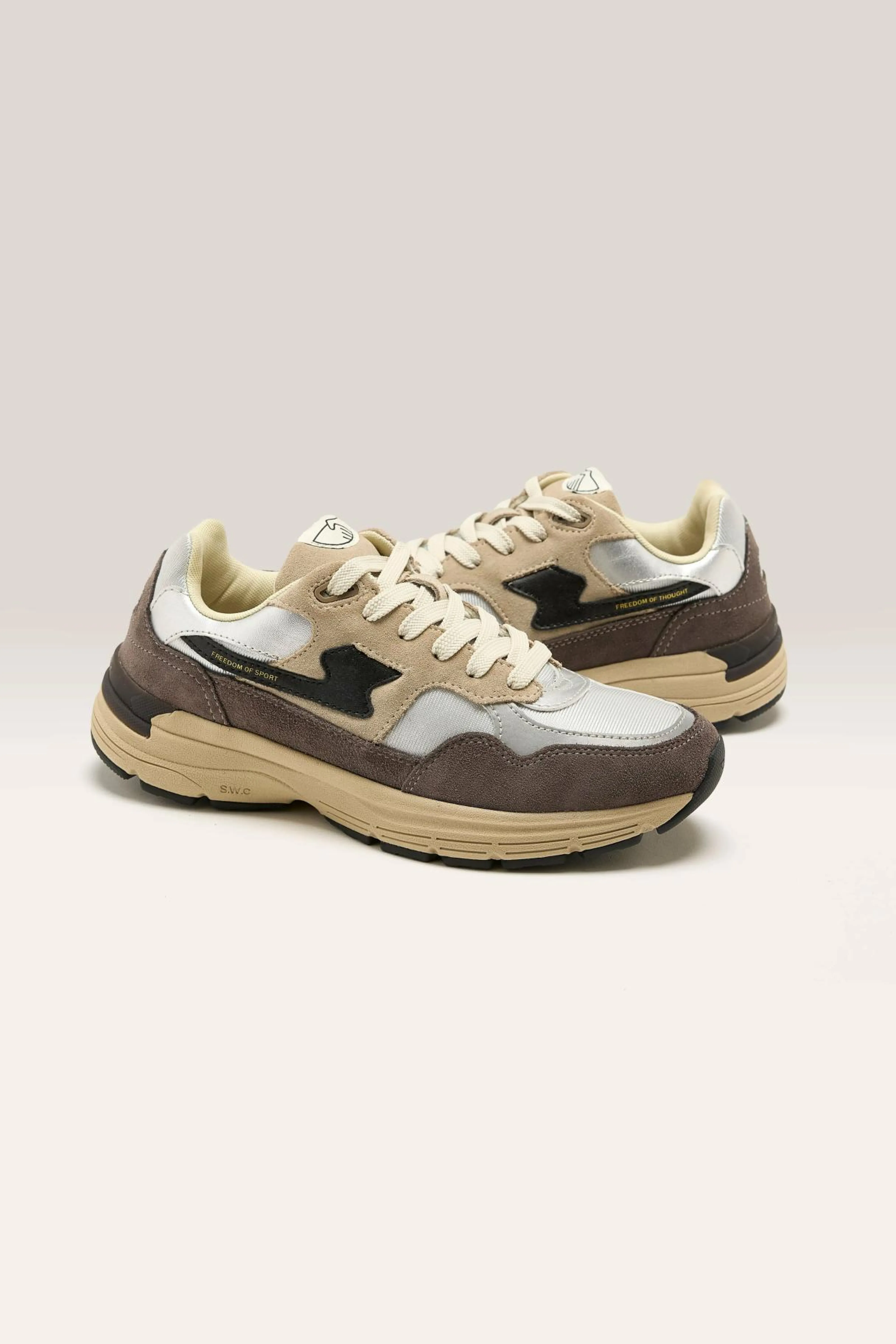 Best Sale Stepney workers club Amiel S-Strike Suede Mix Voor Vrouwen