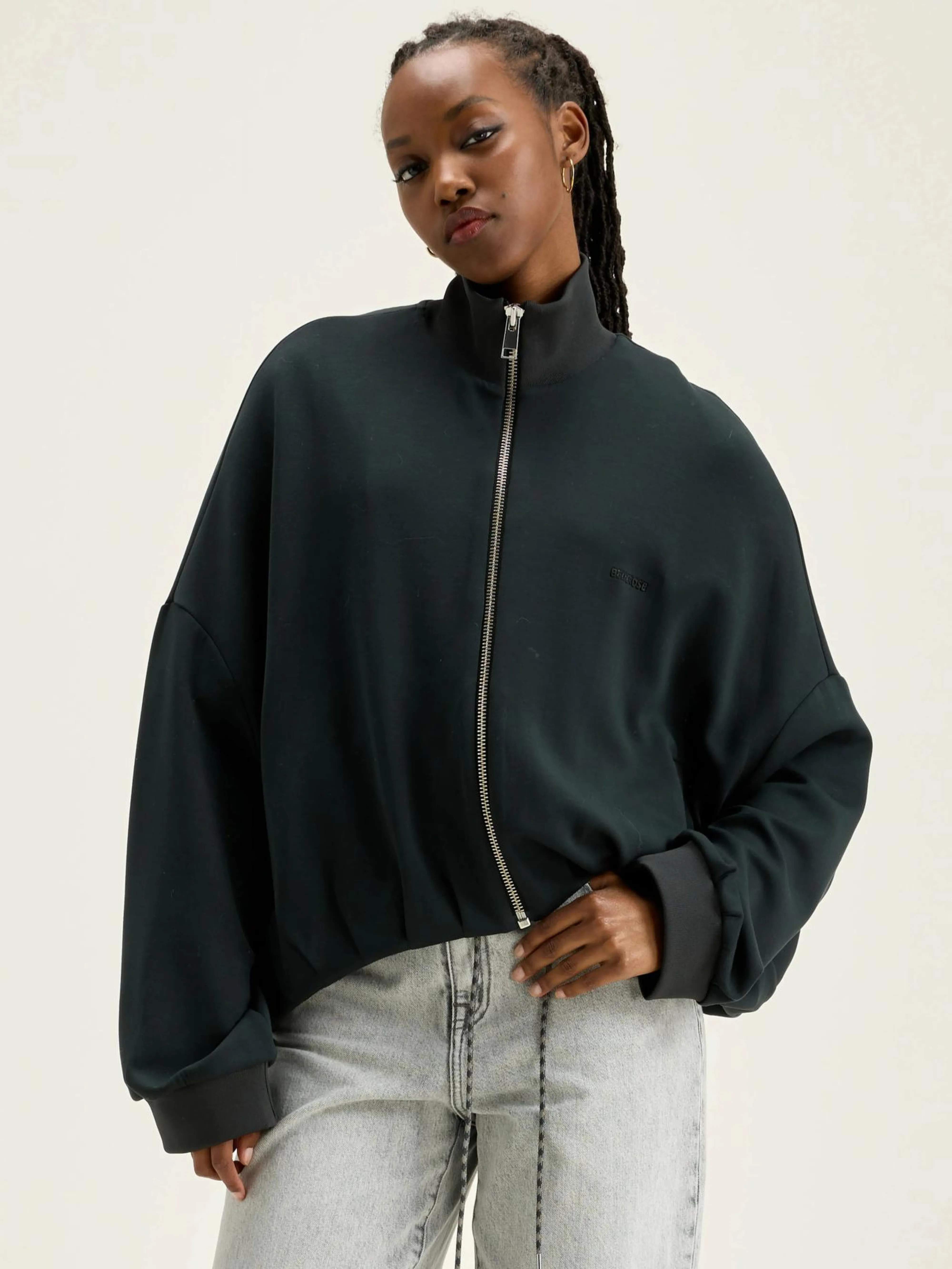 Hot Bellerose Tallis Sweatshirt Met Rits Acier