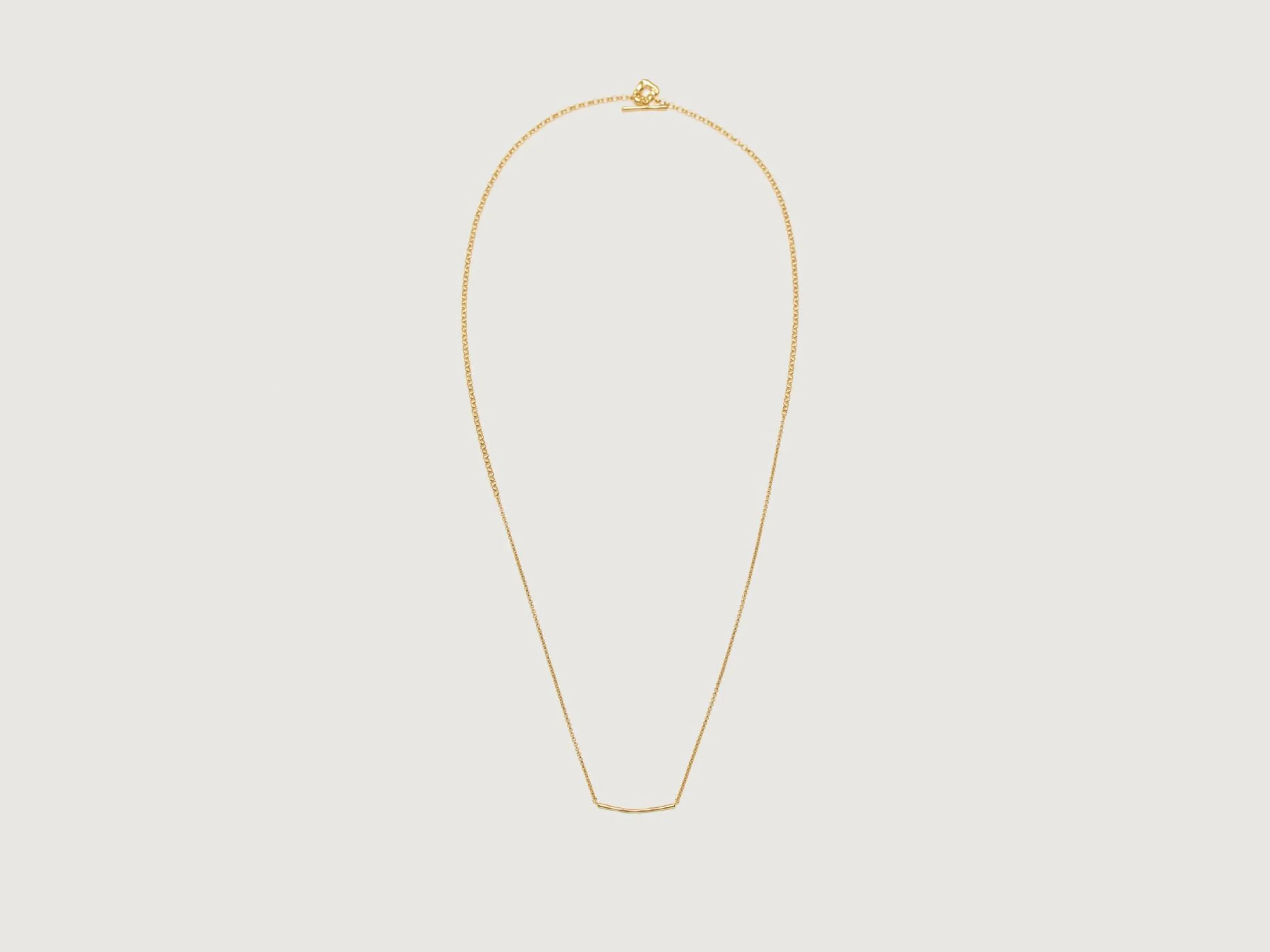 Shop Ten jewellery TEN Bubble Lariat Gold Halsketting