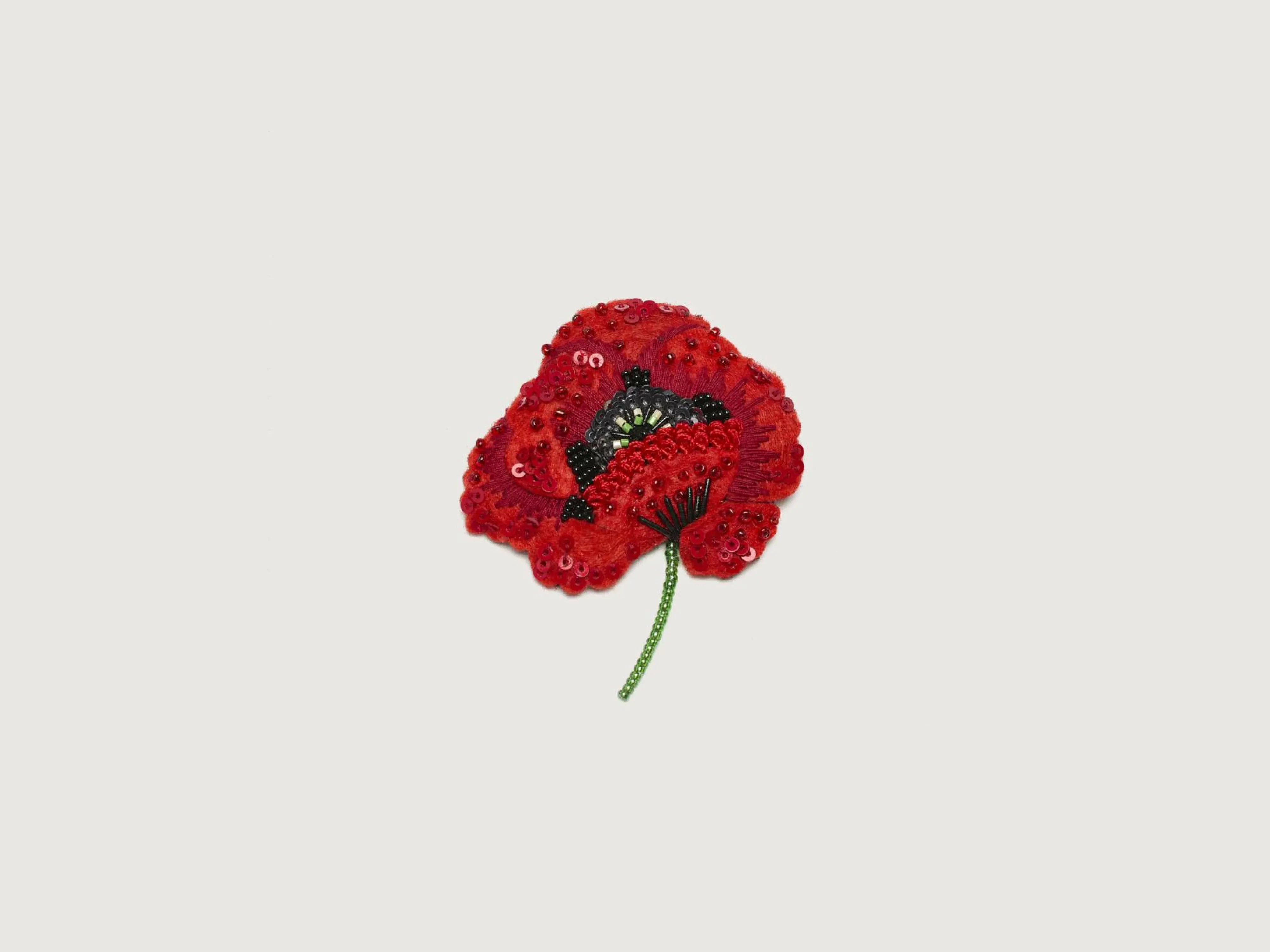 Store Trovelore Red Poppy Broche