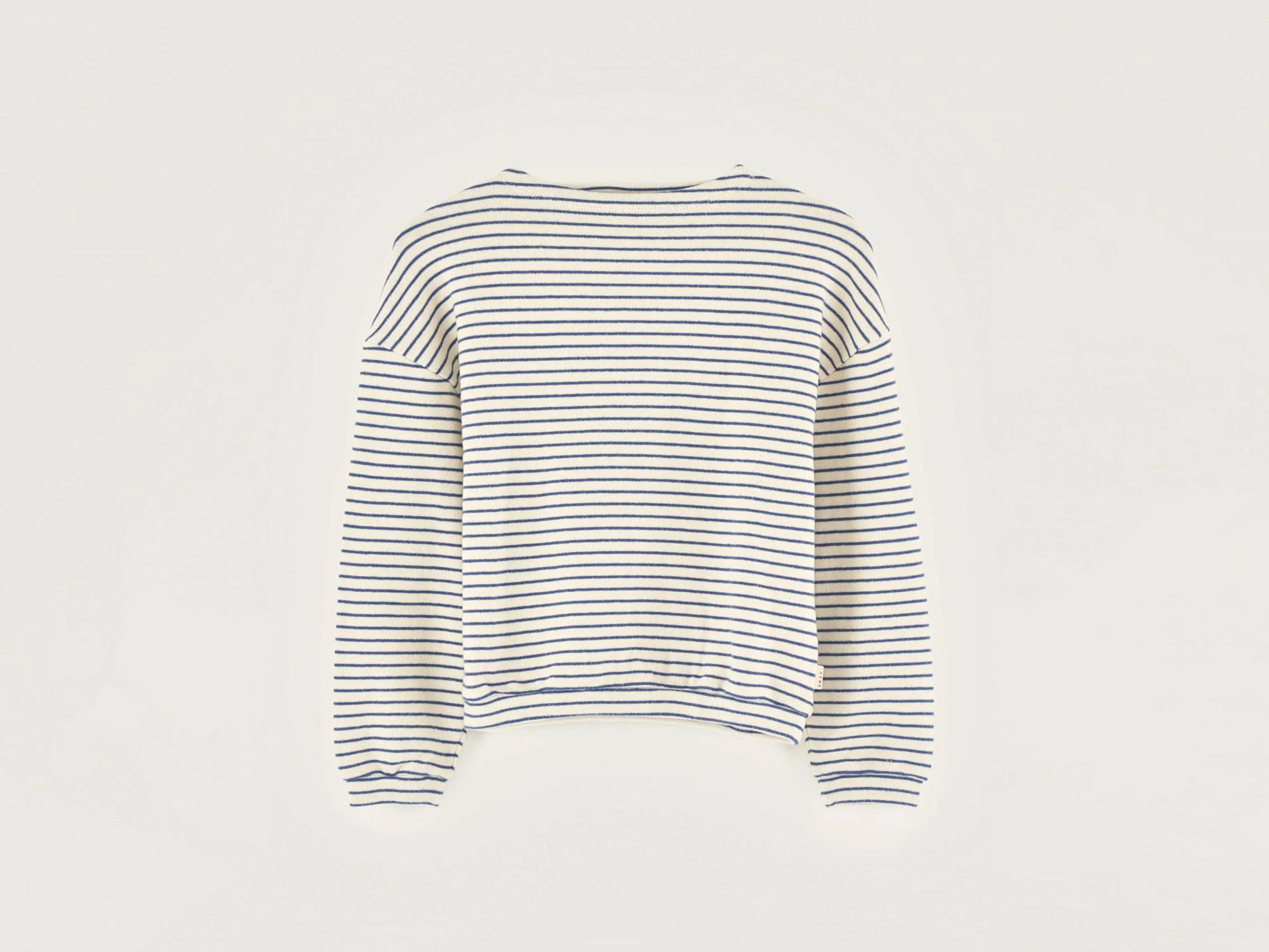 Online Bellerose Vaso Lange Mouwen T-shirt America / Ecru