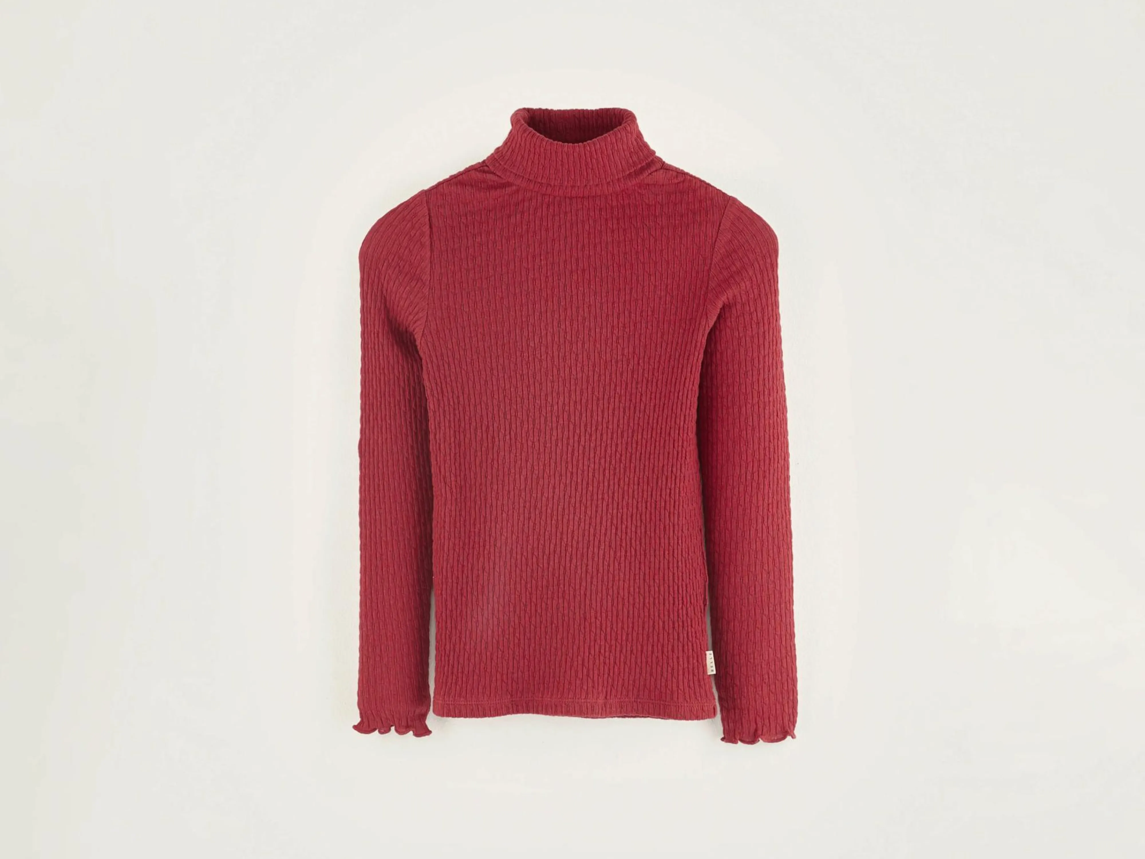 Outlet Bellerose Velfie Lange Mouwen T-shirt Red dahlia